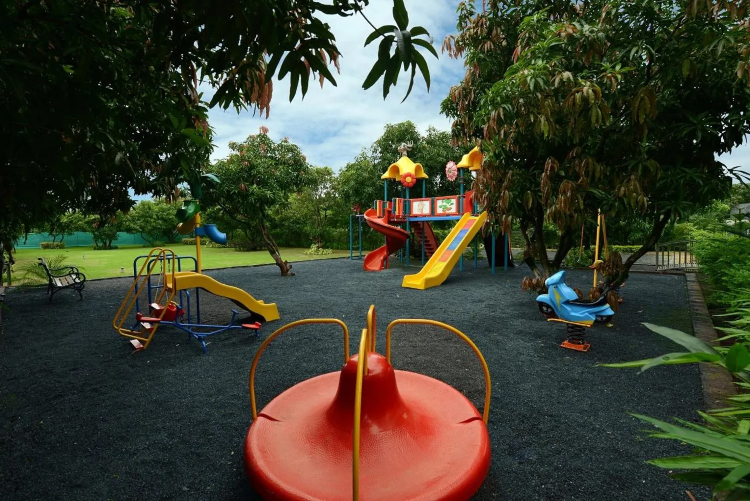 Children play ground in Sarovar Portico Sasangir