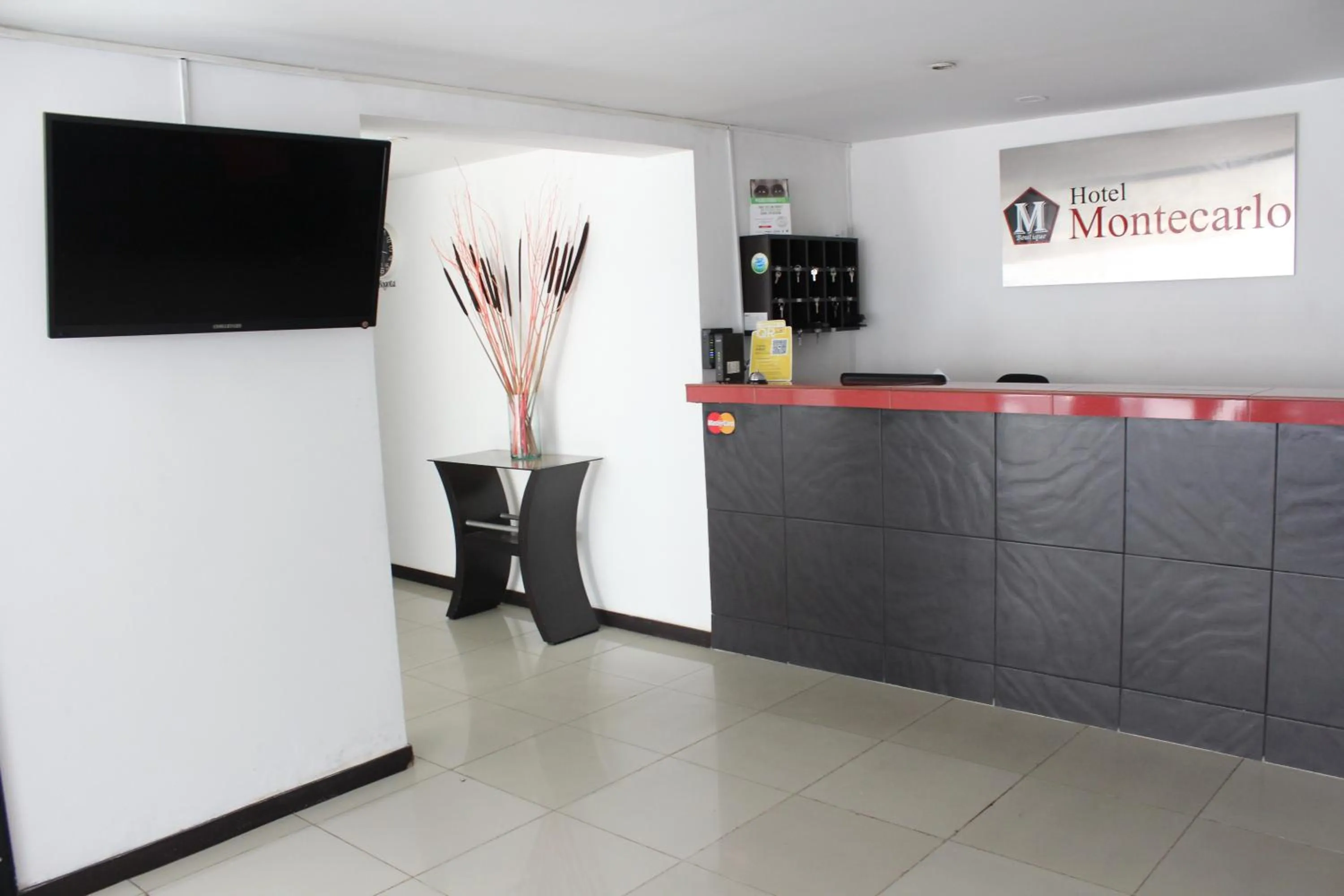 Lobby or reception in Hotel Montecarlo Boutique