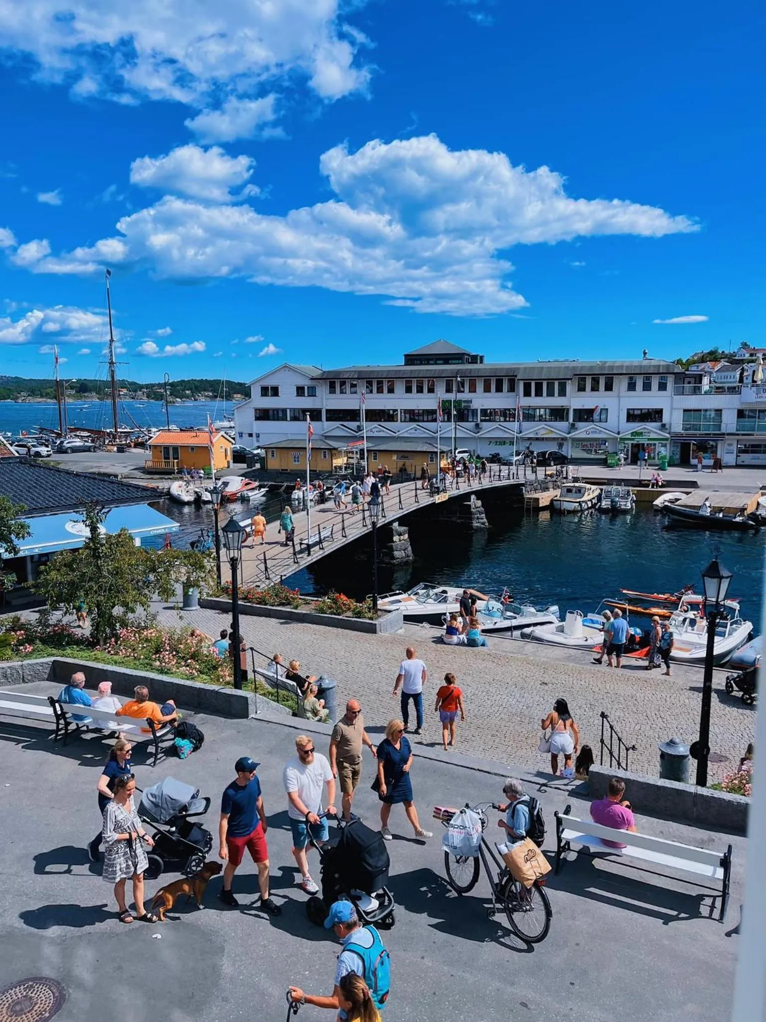 City view in Kragerø Hotell