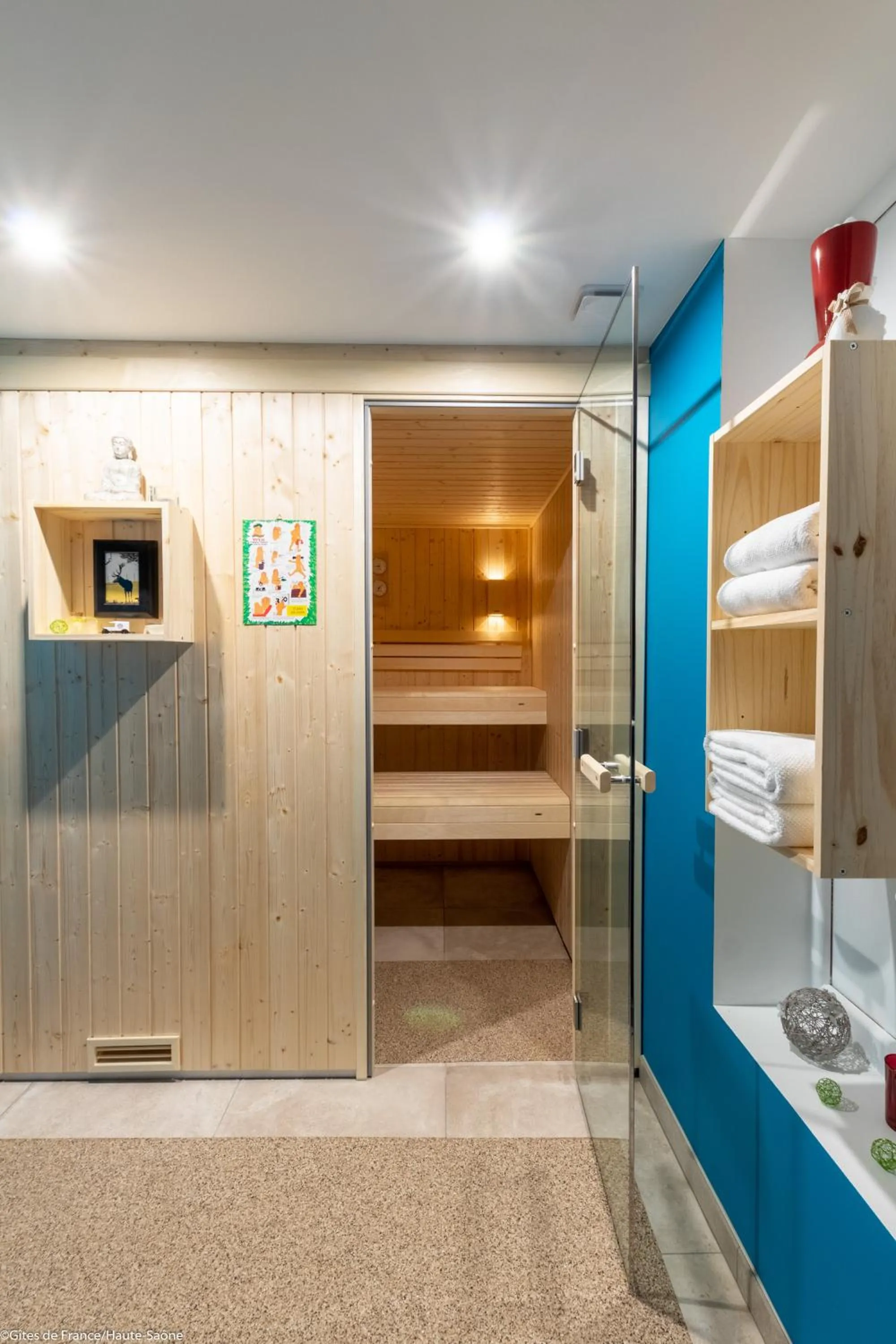 Spa and wellness centre/facilities in Au Domaine du Cerf