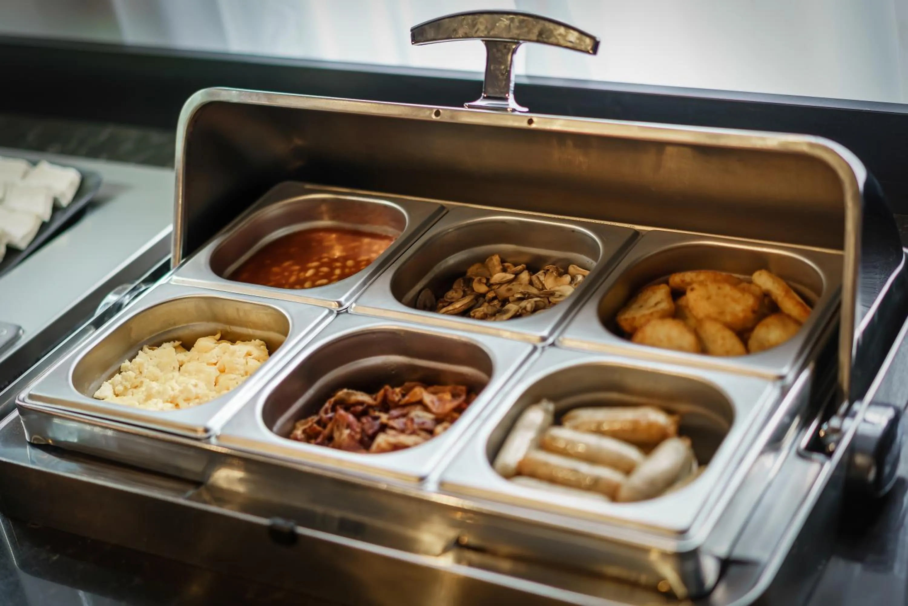 Buffet breakfast in Krisotel