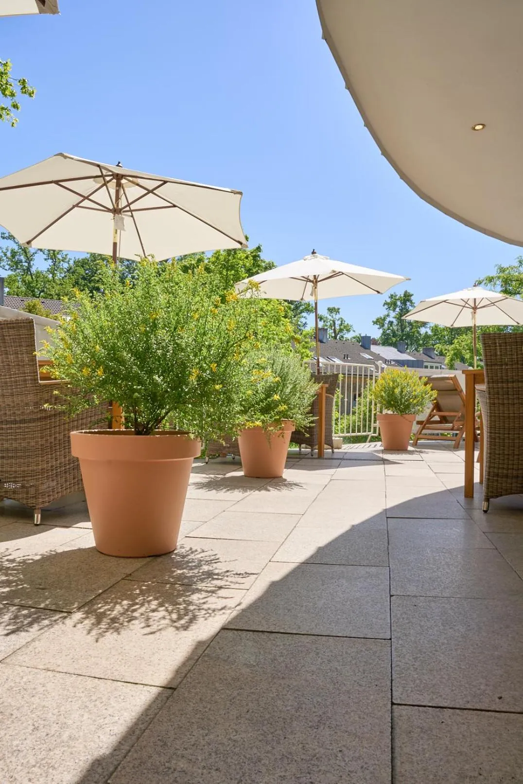 Balcony/Terrace in Parkhotel Obermenzing