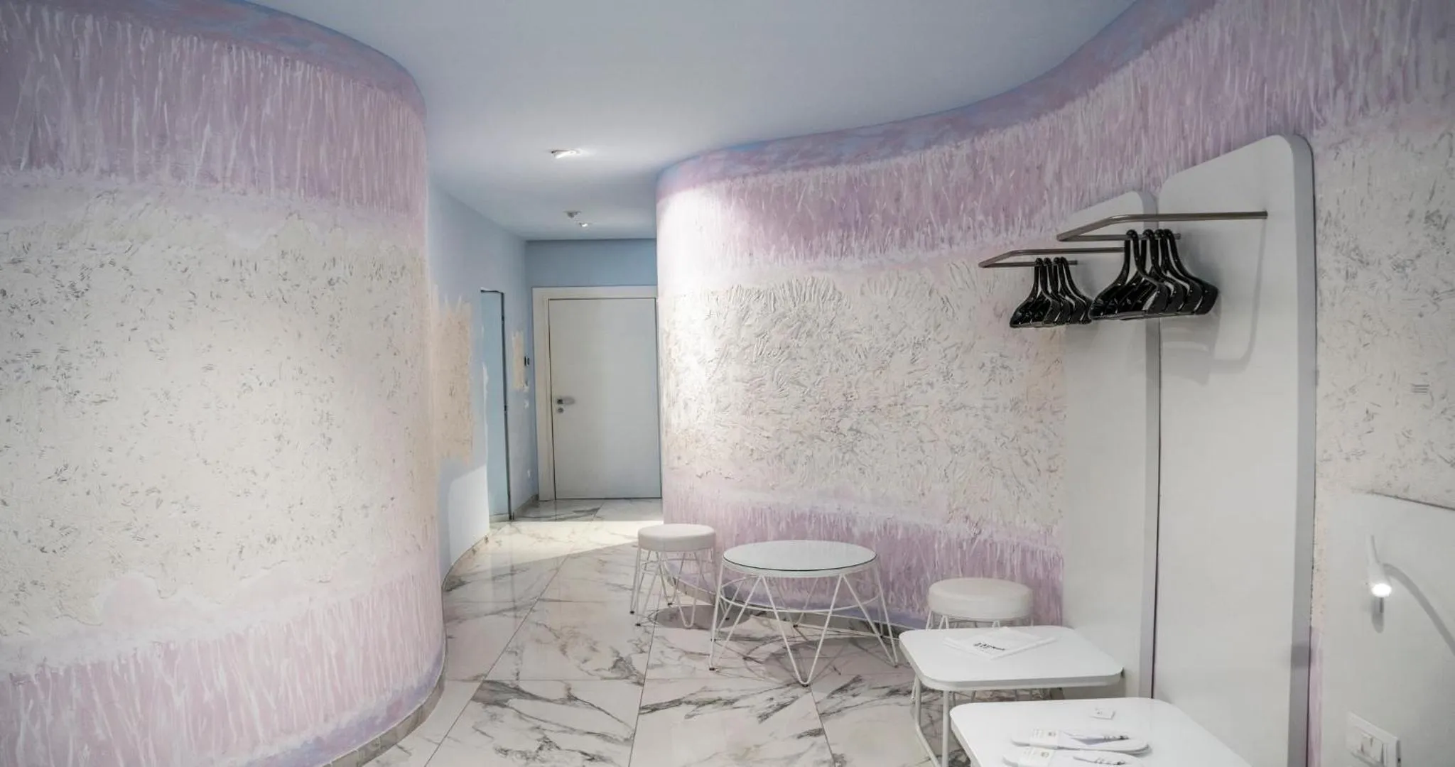 Bedroom in Soul Art Hotel