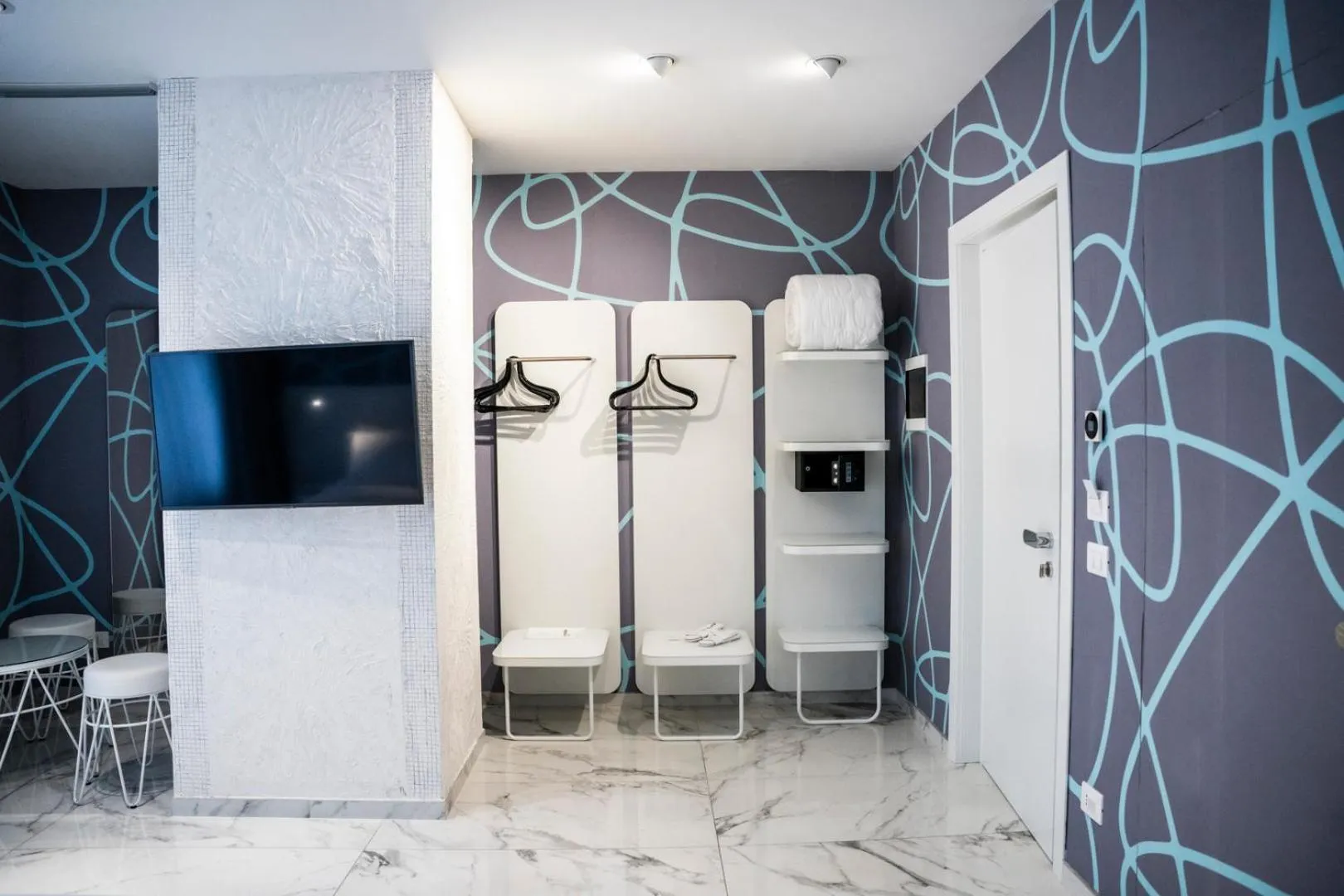 Bedroom in Soul Art Hotel