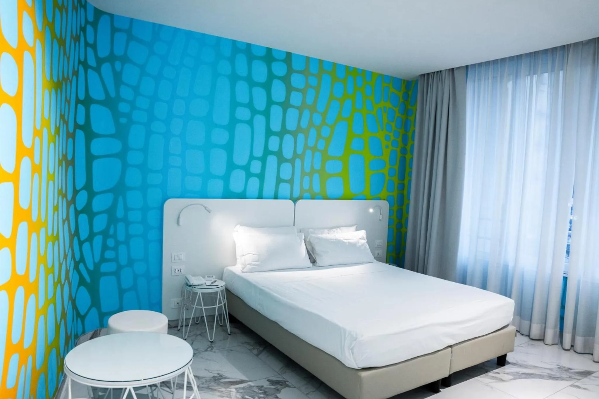 Bed in Soul Art Hotel