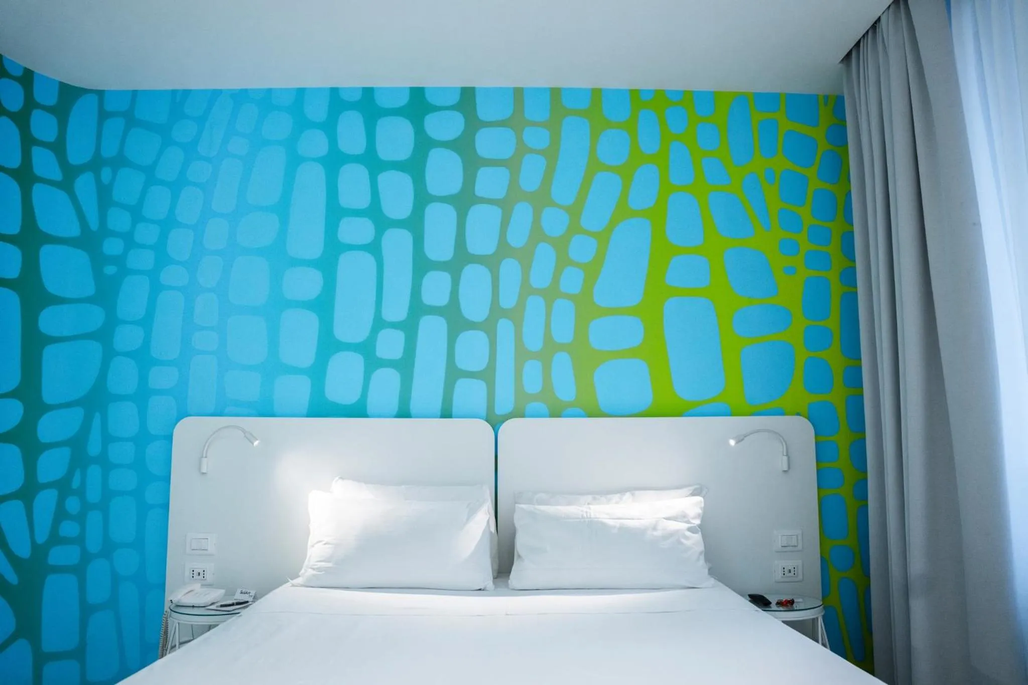 Bed in Soul Art Hotel