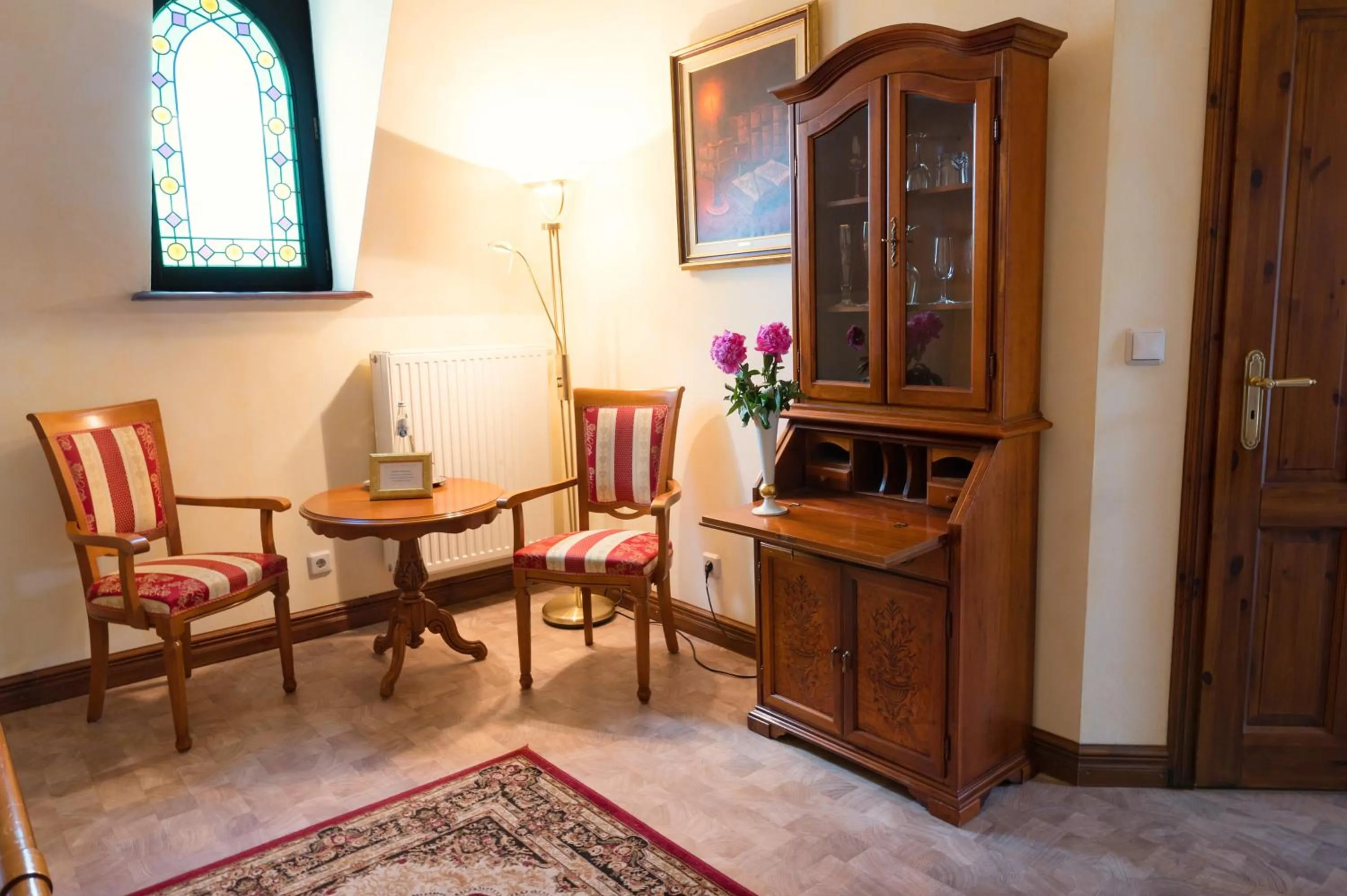 Seating area in Schlosshotel zum Markgrafen