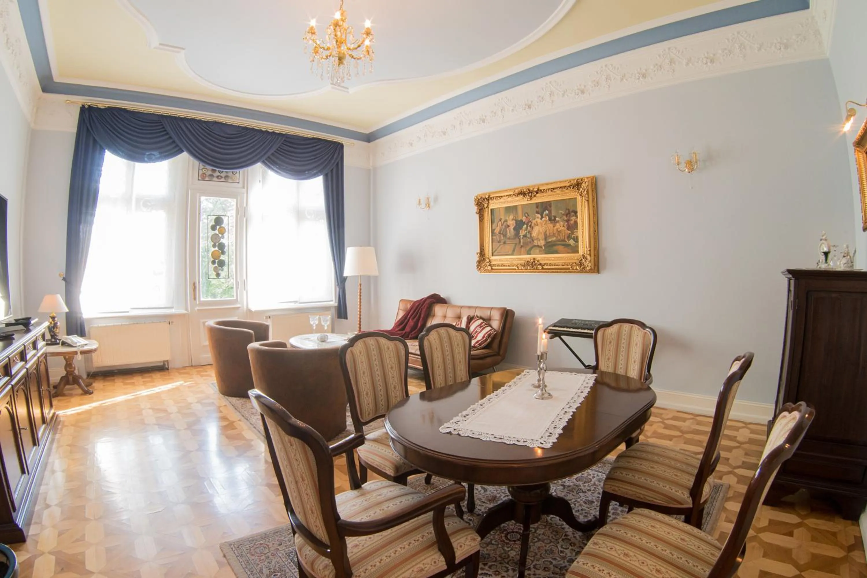 Living room in Schlosshotel zum Markgrafen