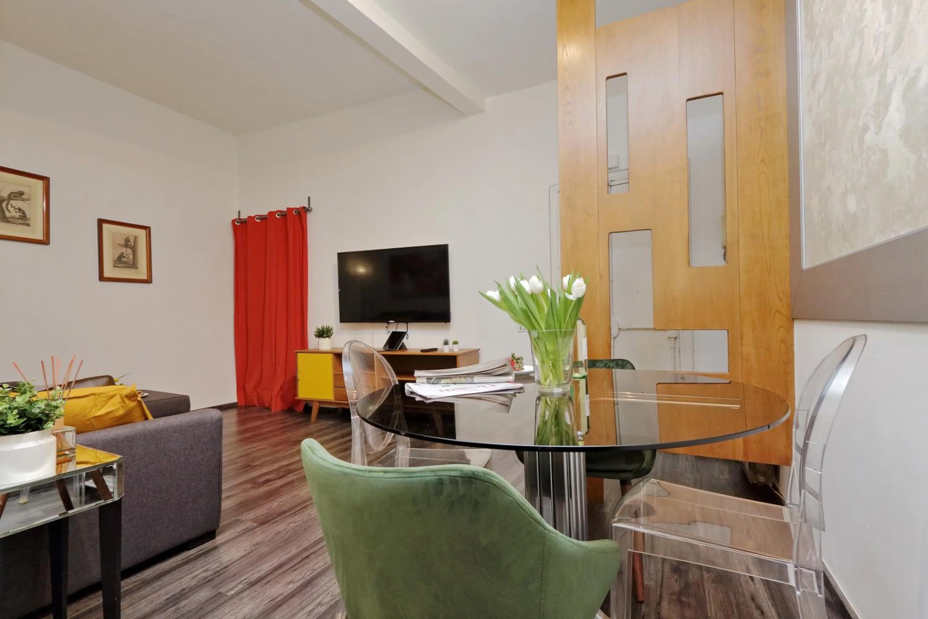 TV and multimedia in Urbana Delicious Flat