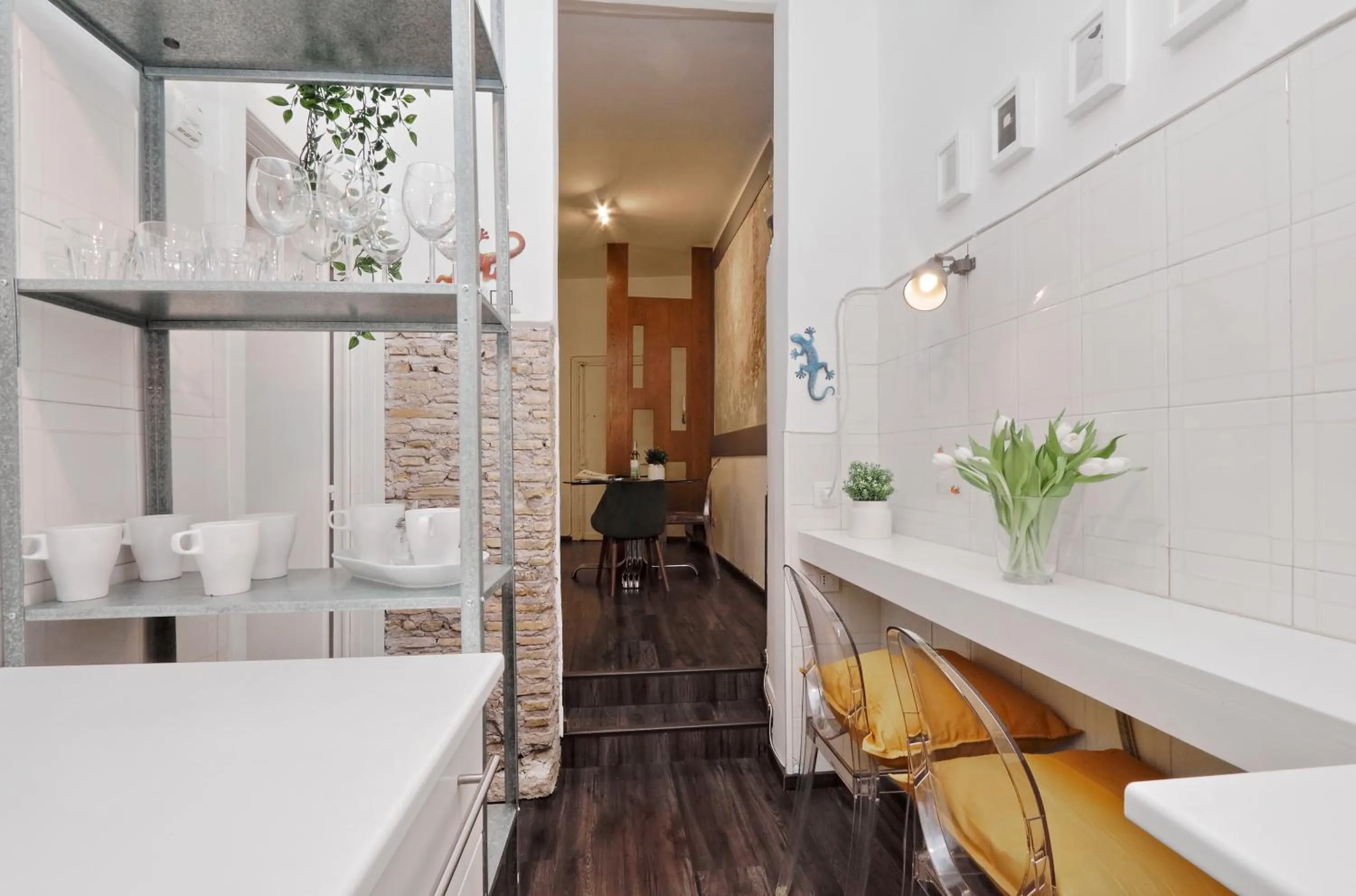 Kitchen or kitchenette in Urbana Delicious Flat