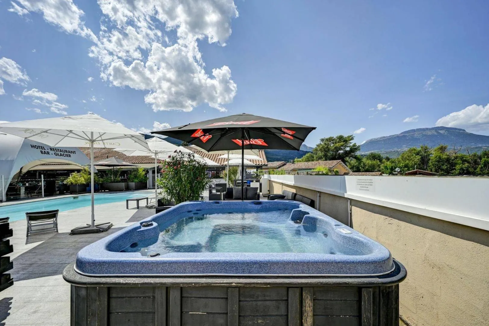 Swimming pool in Le Mas d'Estello