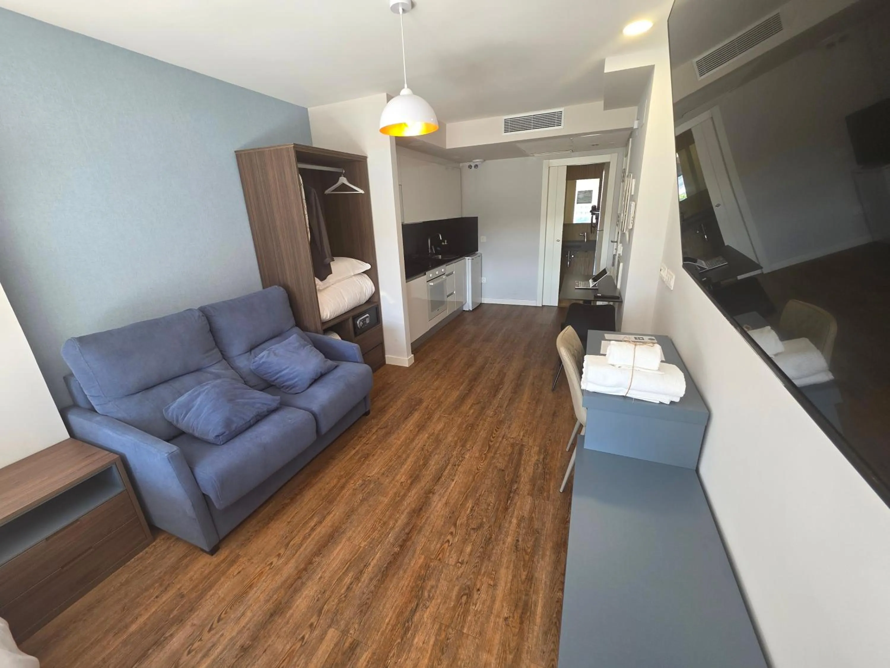 Bedroom in Apartahotel Aranda Flex Living