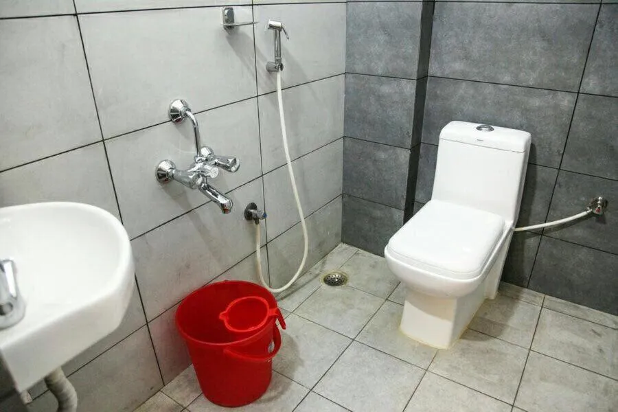 Bathroom in Hotel Delma