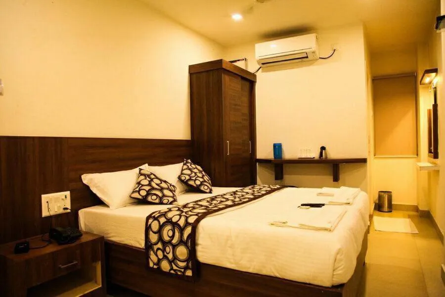 Bed in Hotel Delma