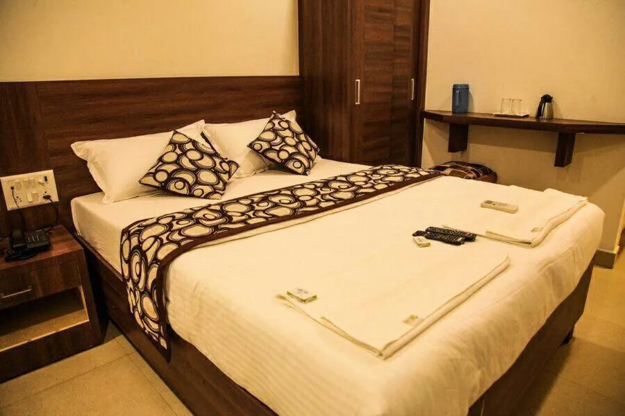 Bed in Hotel Delma
