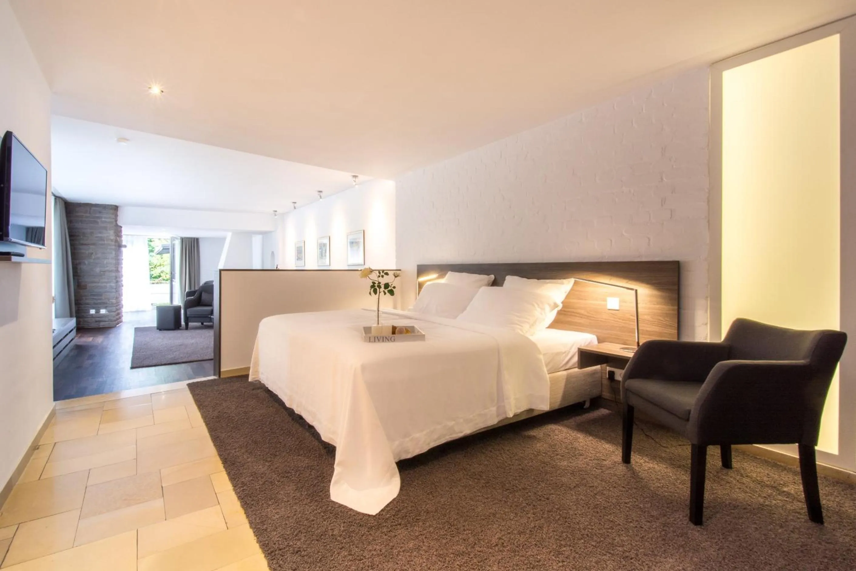 Bedroom, Bed in Hotel Friederike