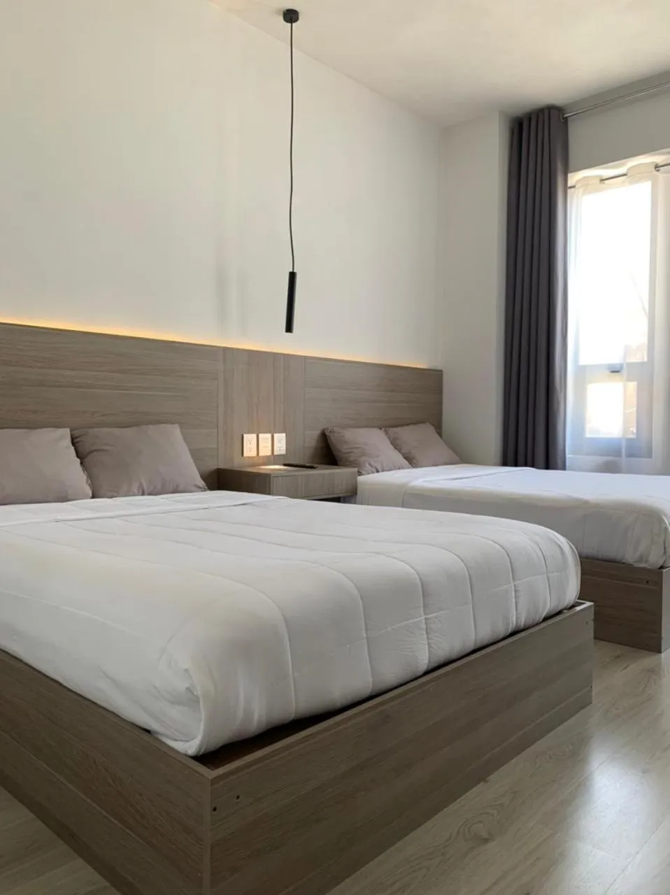 Bed in Hotel Blanco Pachuca