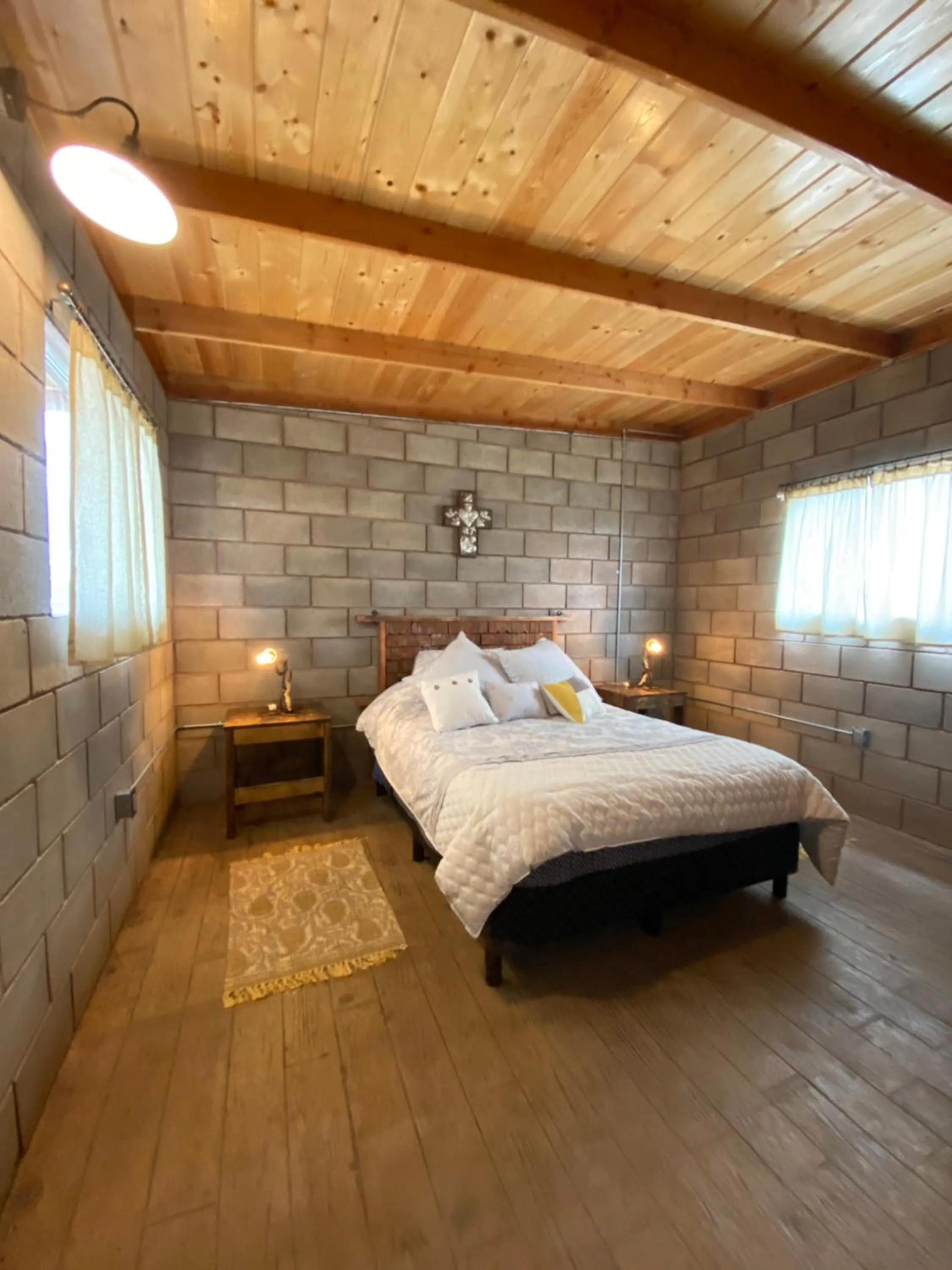 Bed in Cabaña San Tony