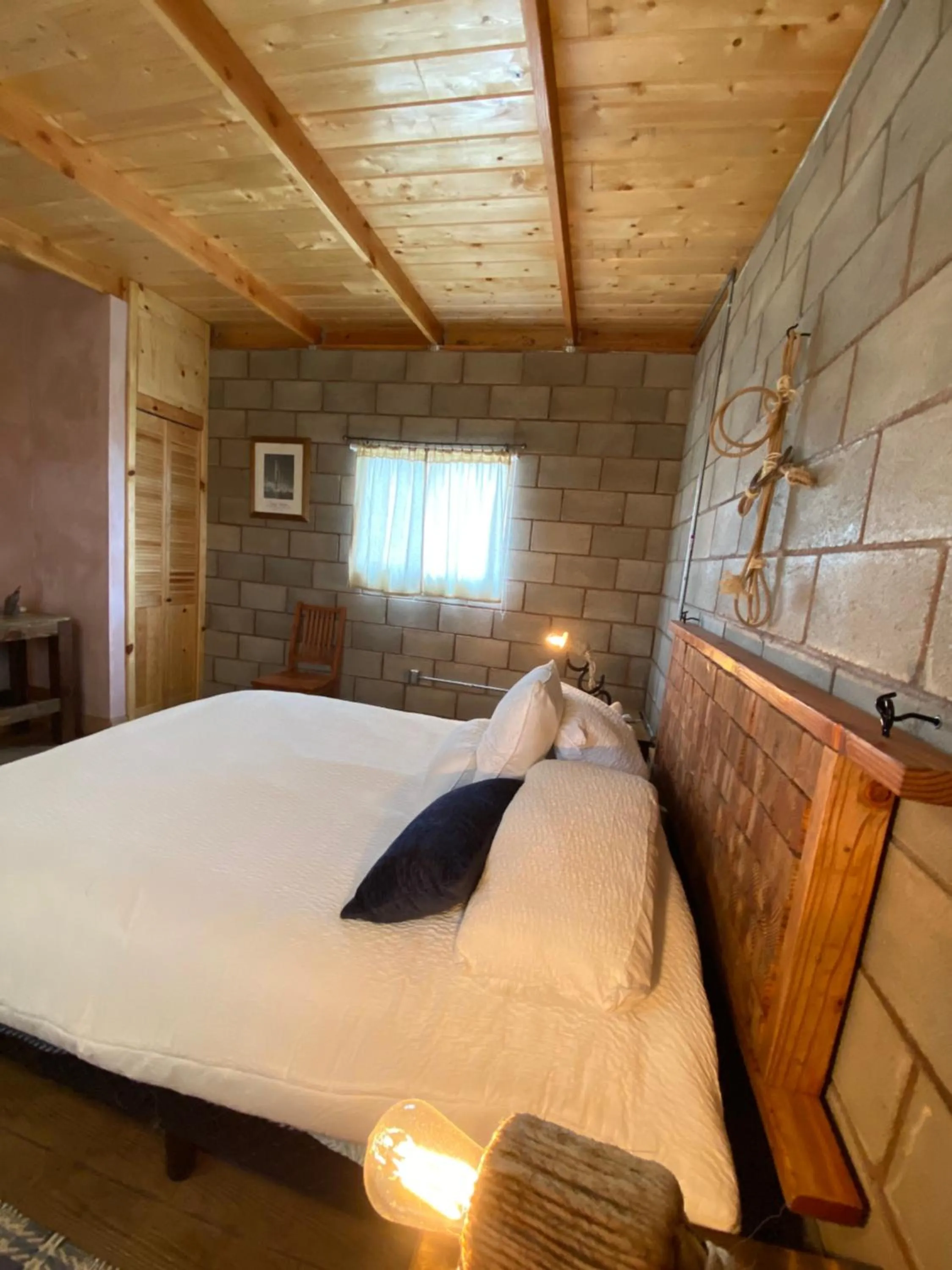 Bed in Cabaña San Tony