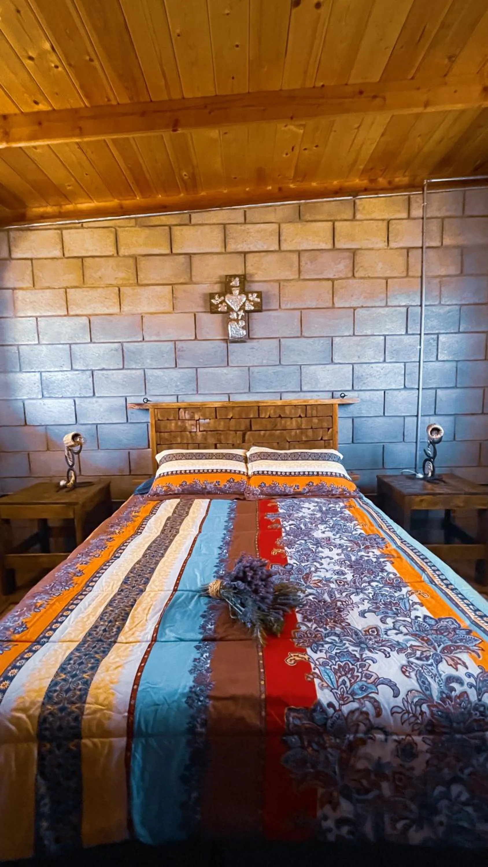 Bed in Cabaña San Tony