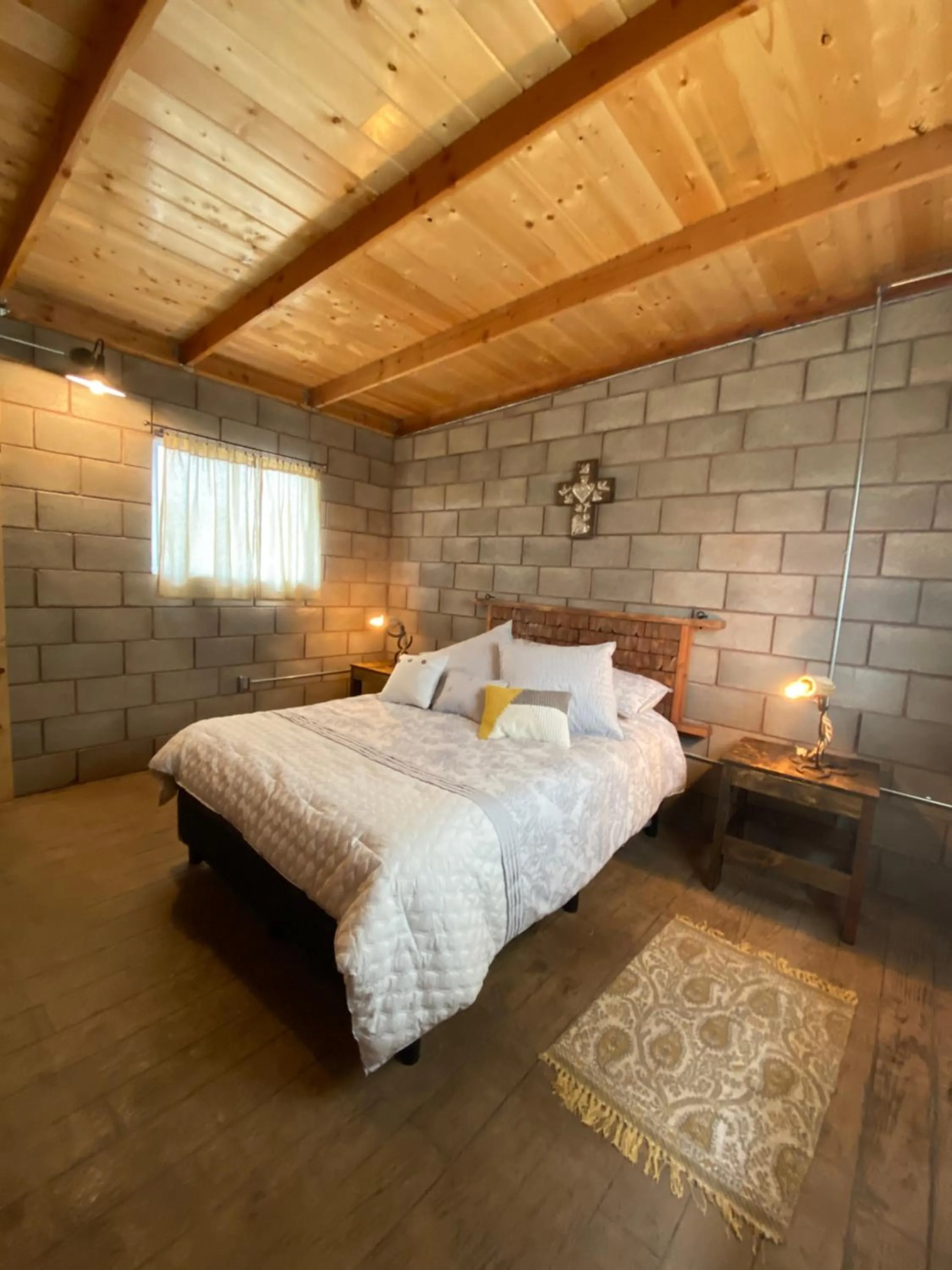 Bed in Cabaña San Tony