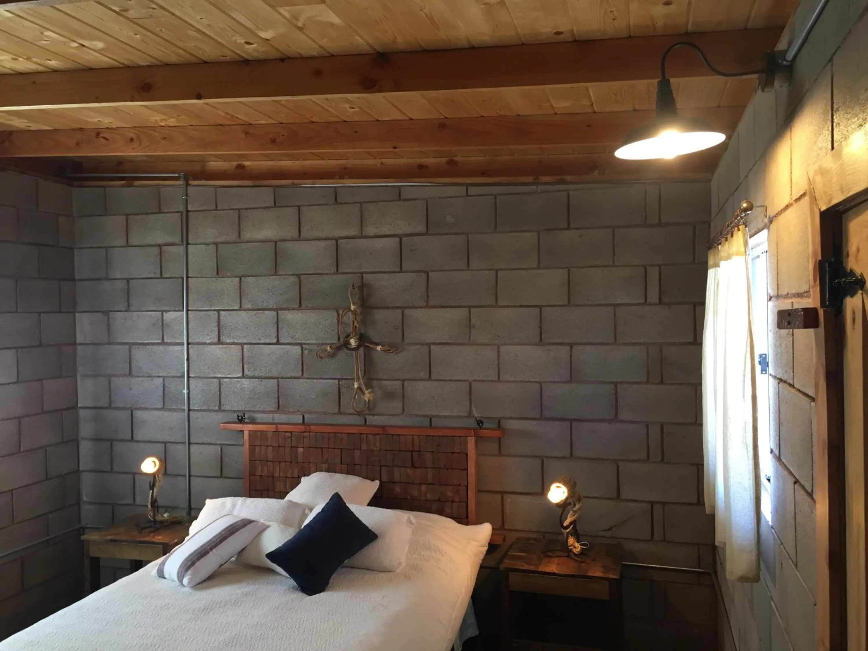 Bed in Cabaña San Tony