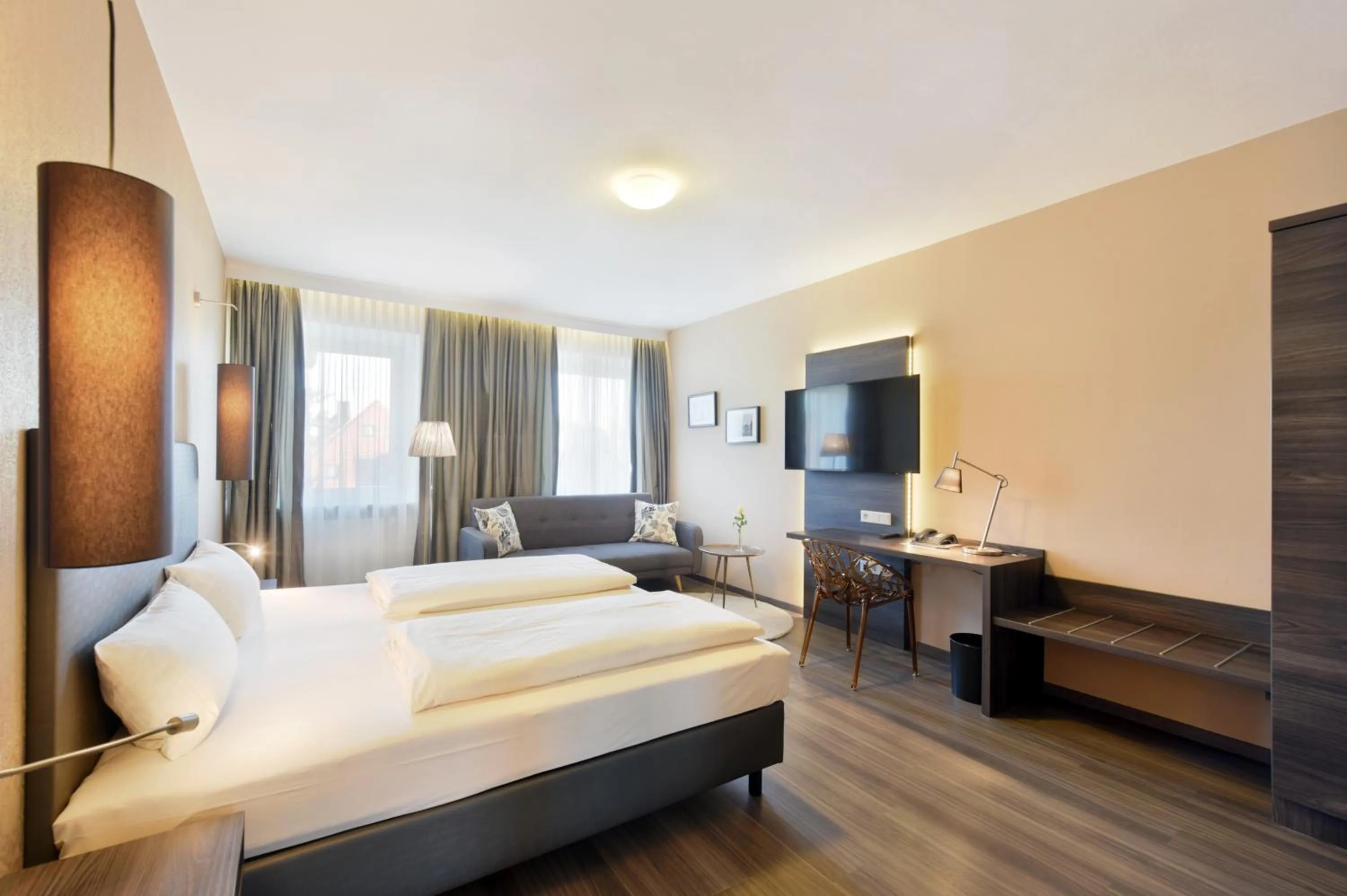 Bed in Hotel Säntis