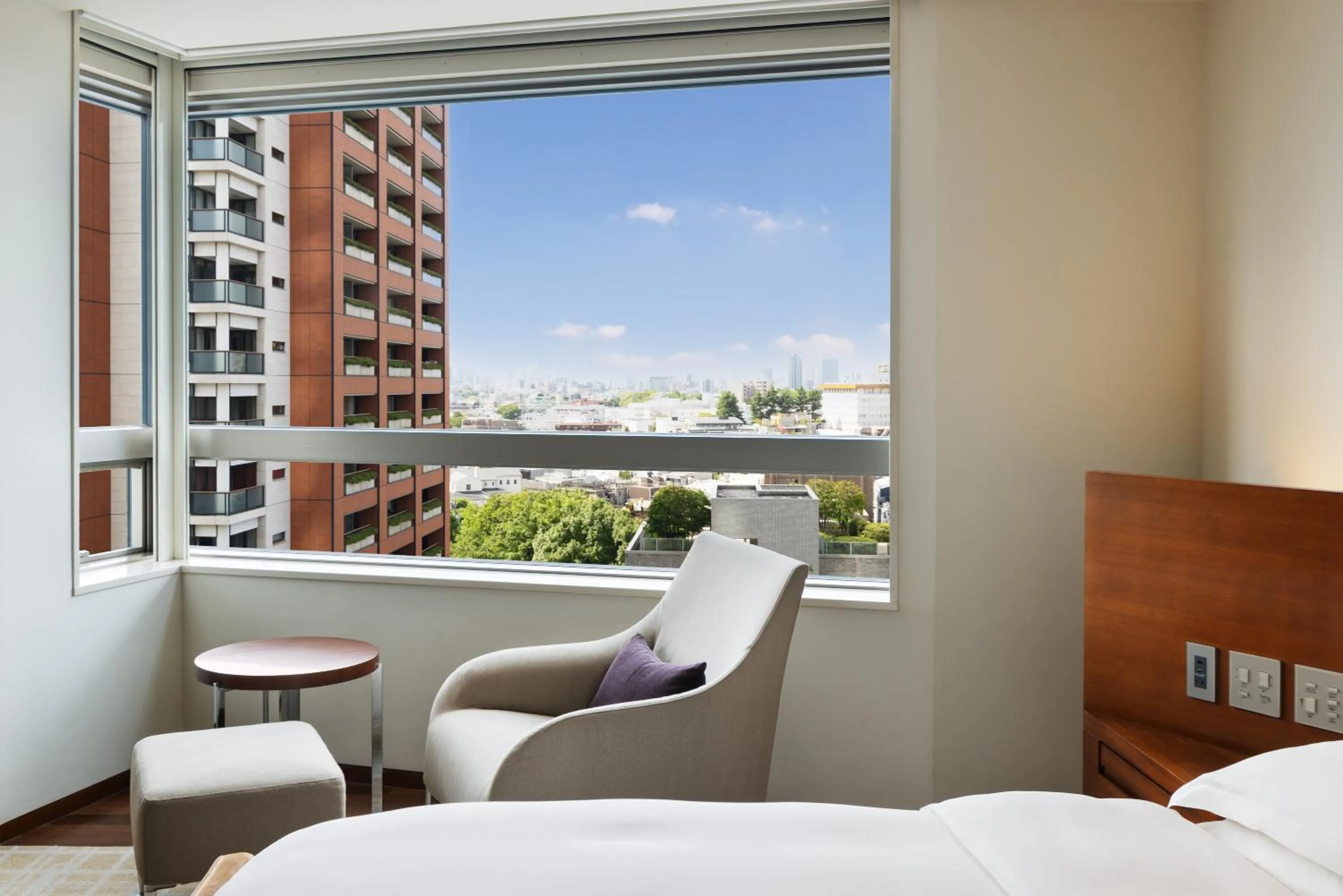 Bed in Grand Hyatt Tokyo