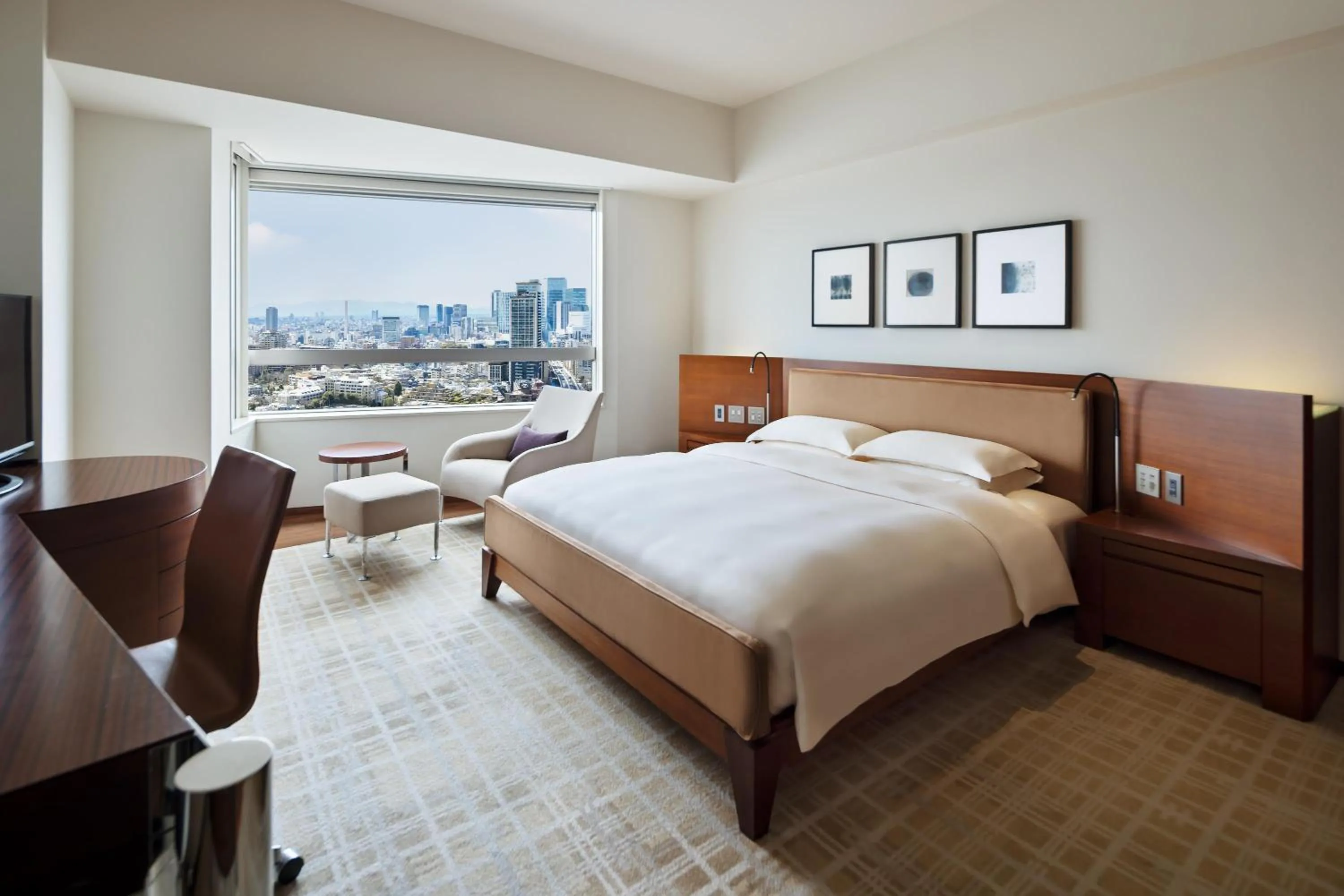 Bedroom, Bed in Grand Hyatt Tokyo