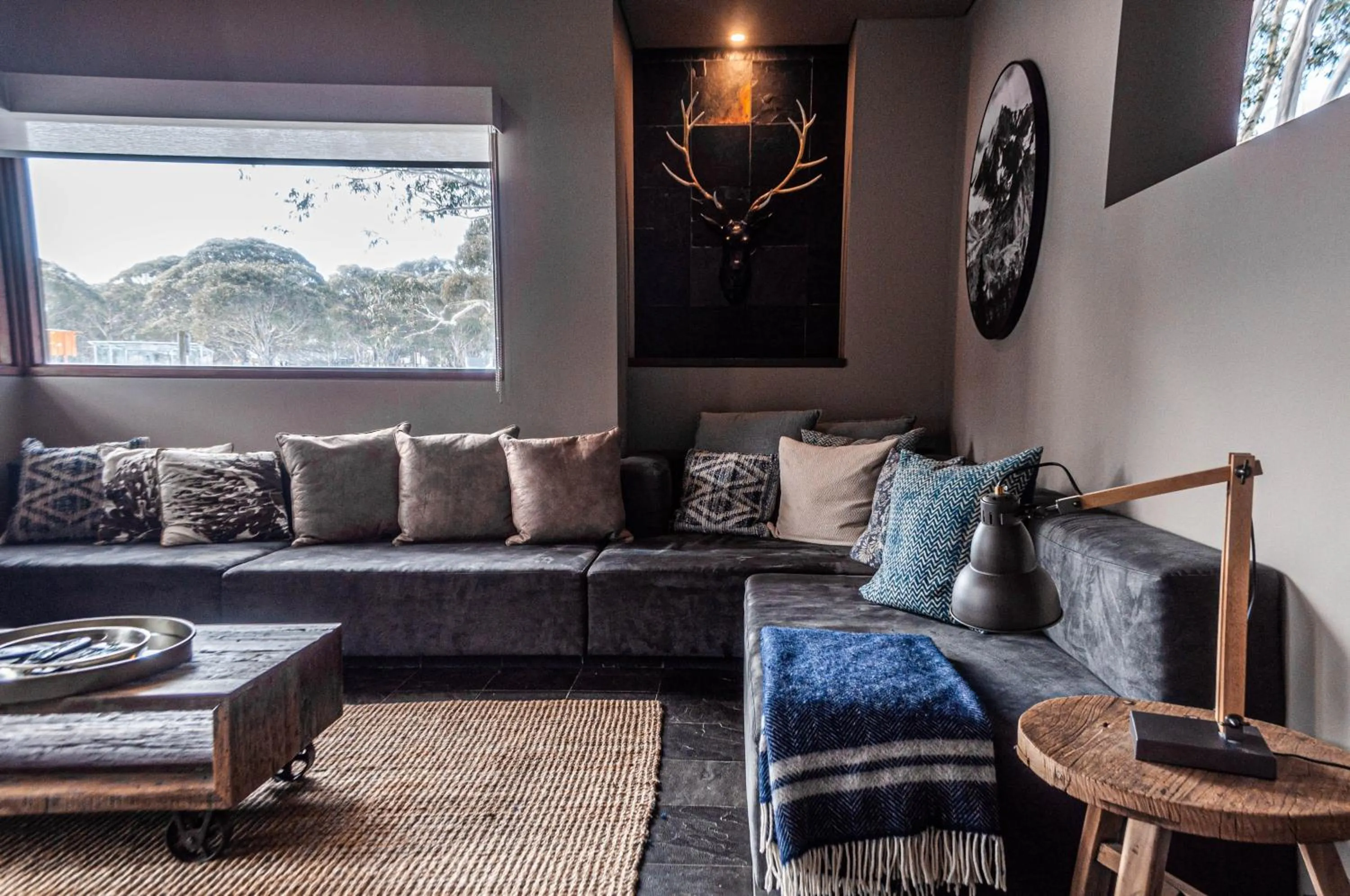 Living room in Club Wyndham Dinner Plain, Trademark Collection by Wyndham