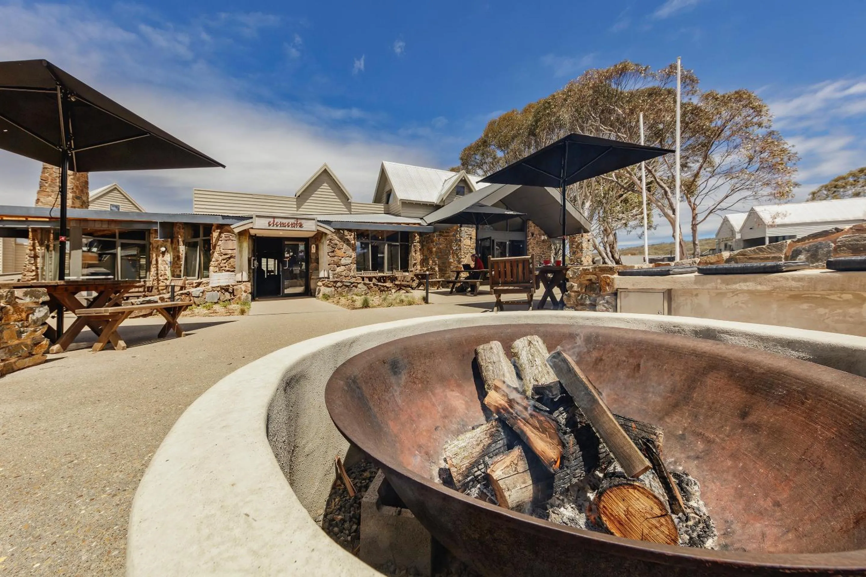 Patio in Club Wyndham Dinner Plain, Trademark Collection by Wyndham