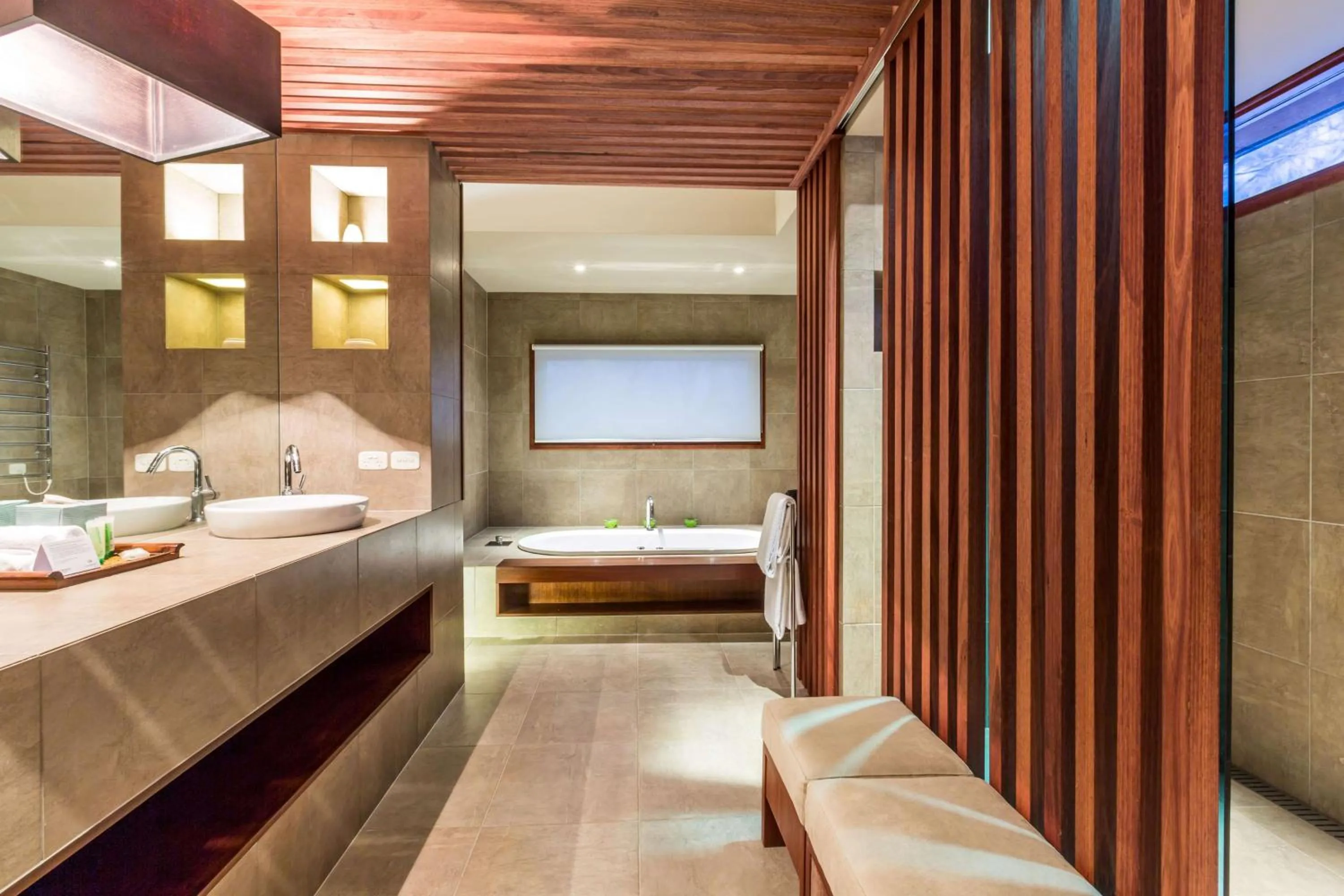 Bathroom, Bed in Club Wyndham Dinner Plain, Trademark Collection by Wyndham