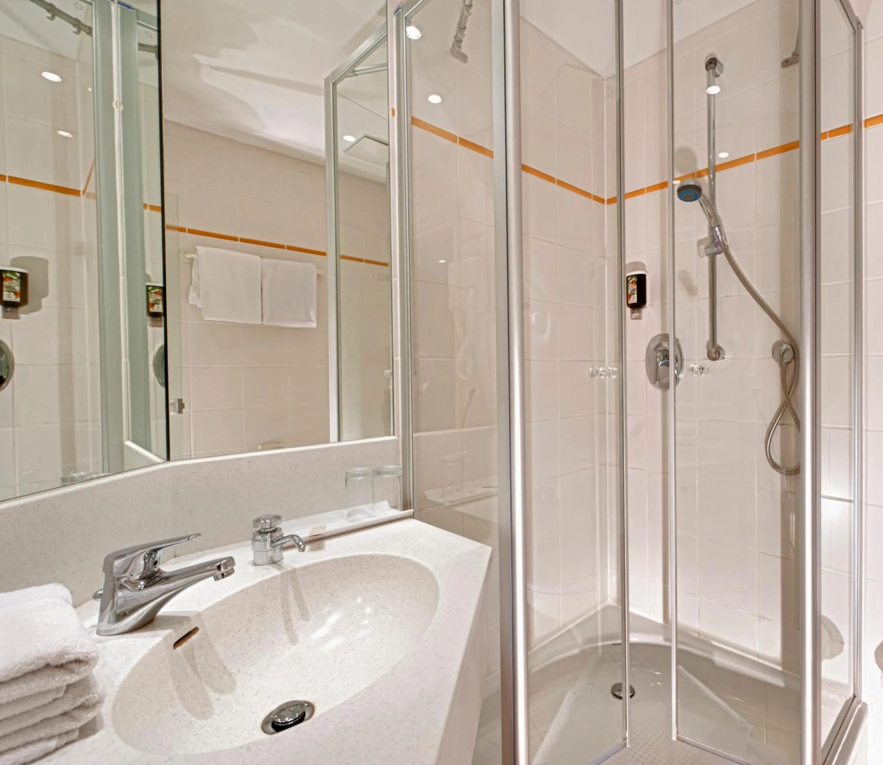 Toilet in Hotel Schloss Schweinsburg