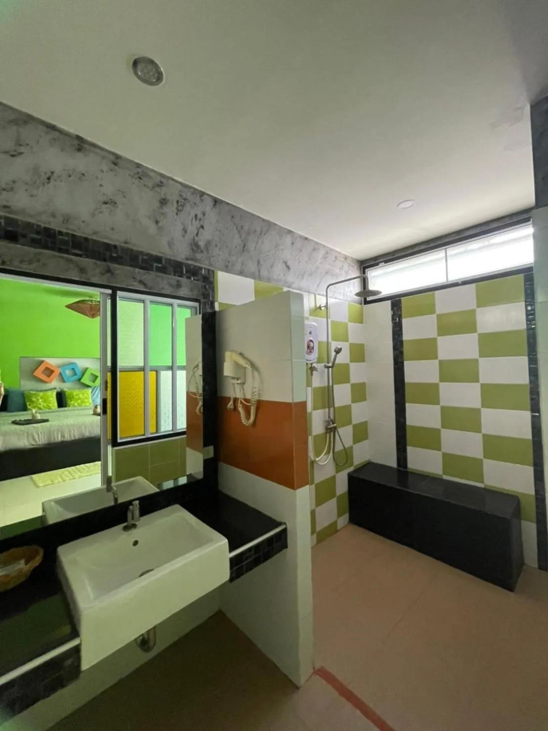 Bathroom in AC 2 Resort