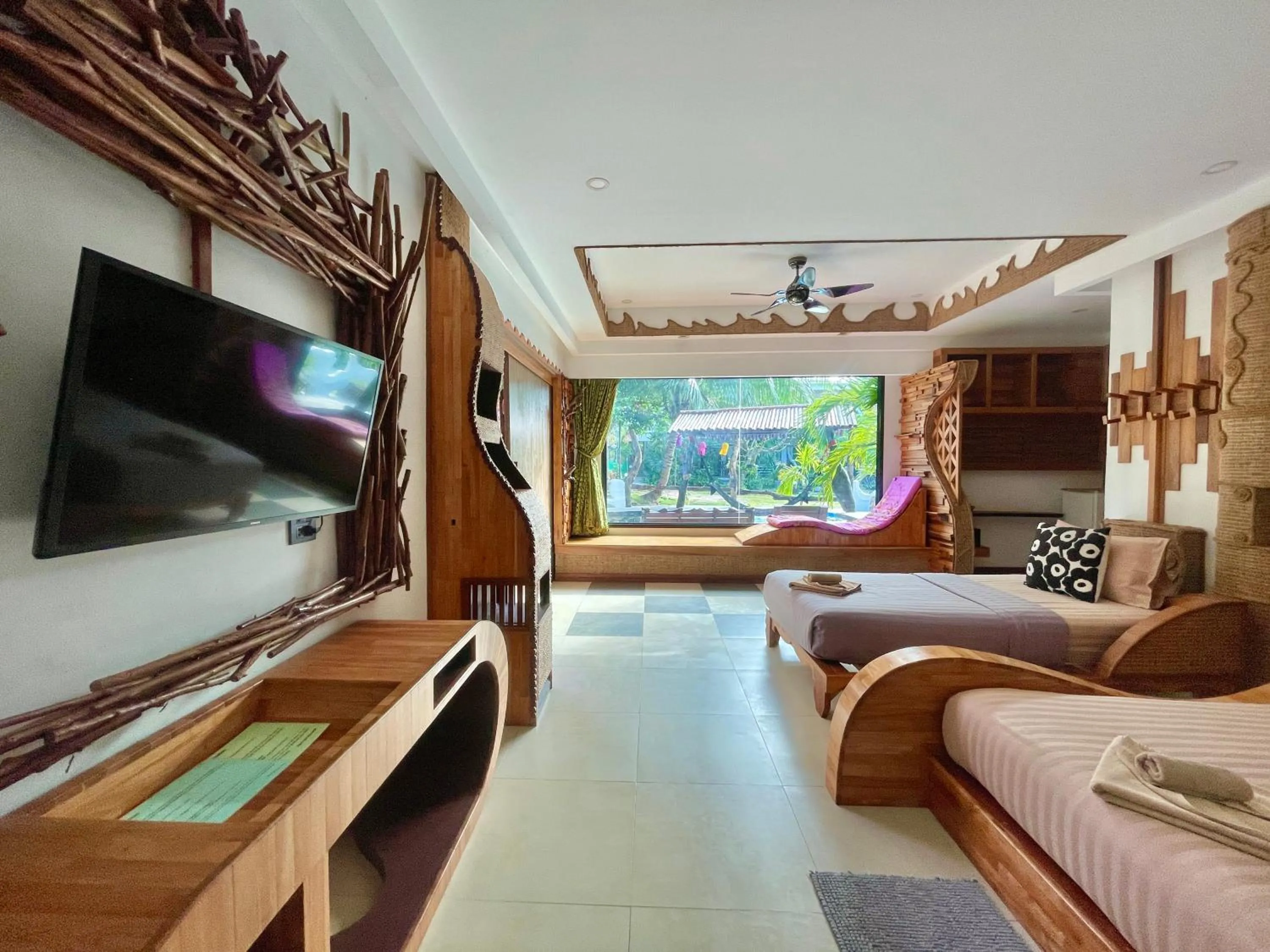 Photo of the whole room in AC 2 Resort