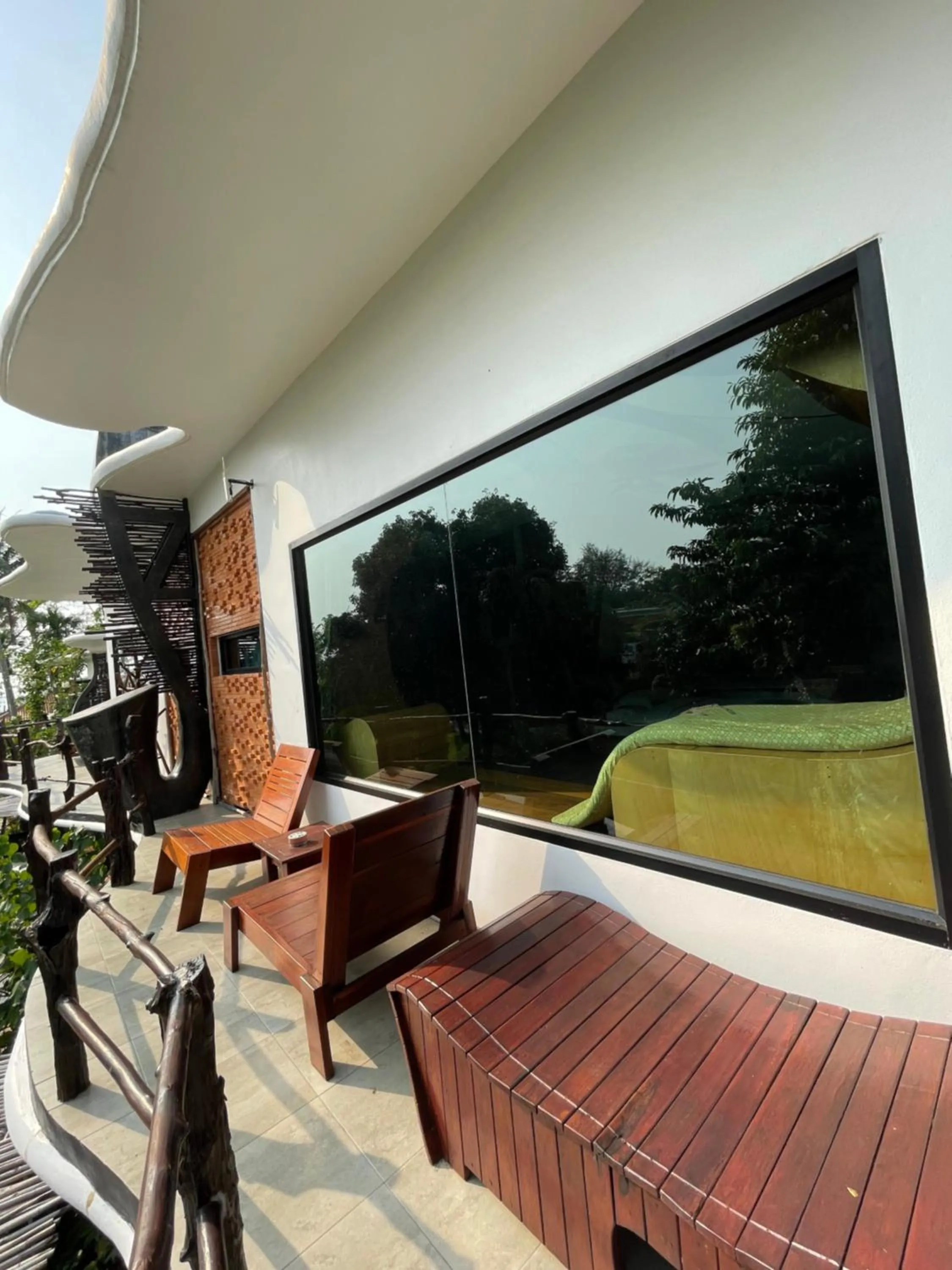 Balcony/Terrace in AC 2 Resort