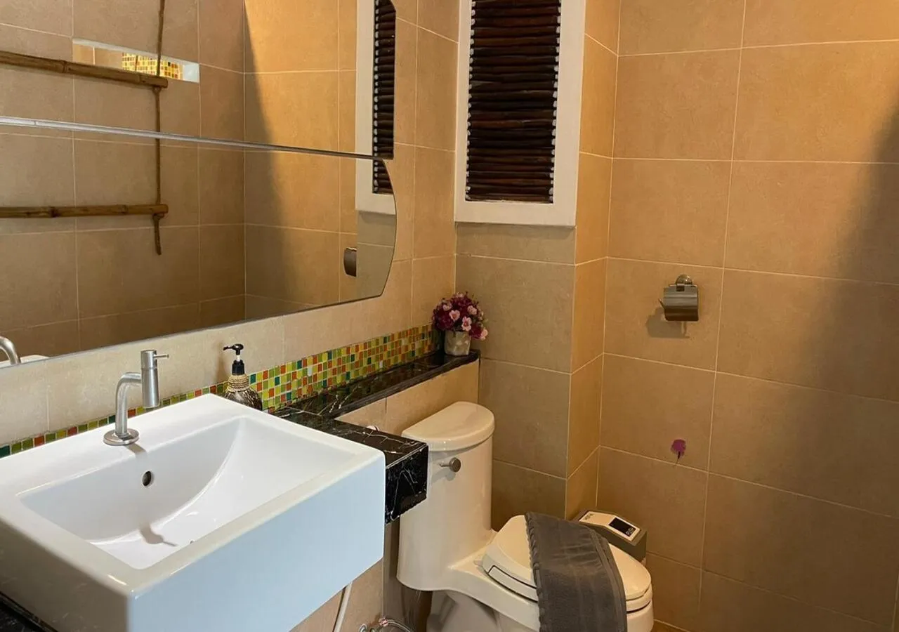 Bathroom in AC 2 Resort