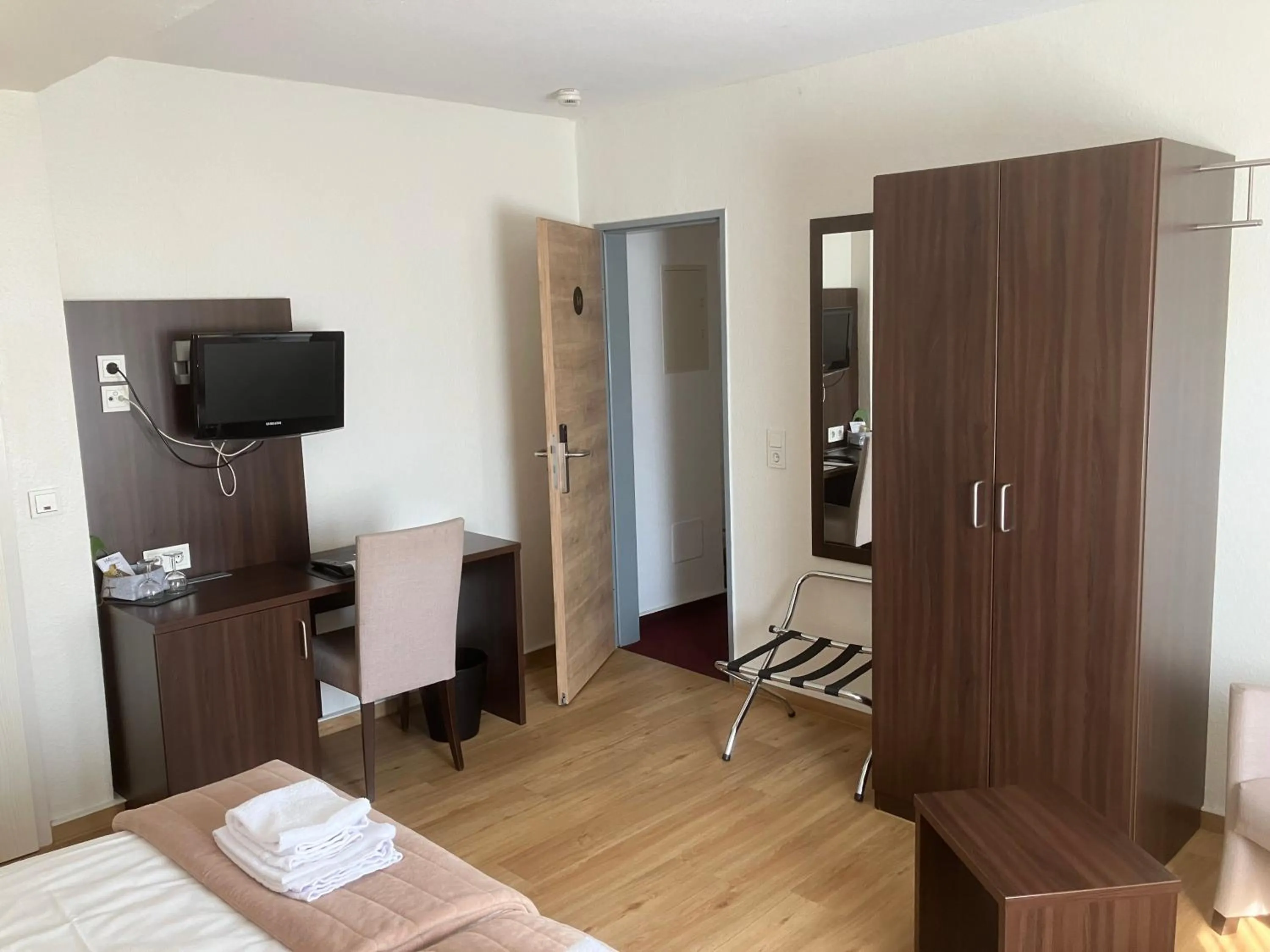 Bed in Hotel Mercedes City