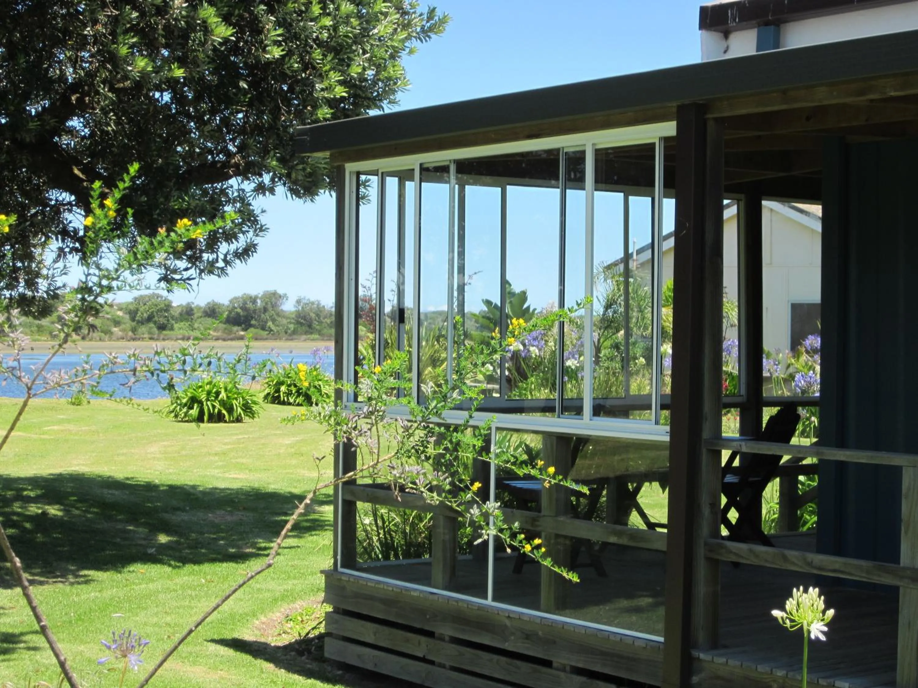 View (from property/room) in Lakes Entrance Waterfront Cottages with King Beds