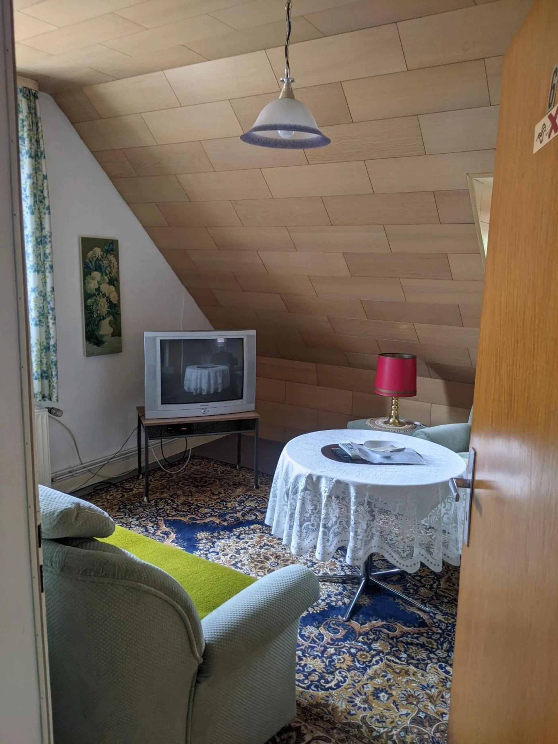 TV and multimedia, Bed in Pension Haus Martha