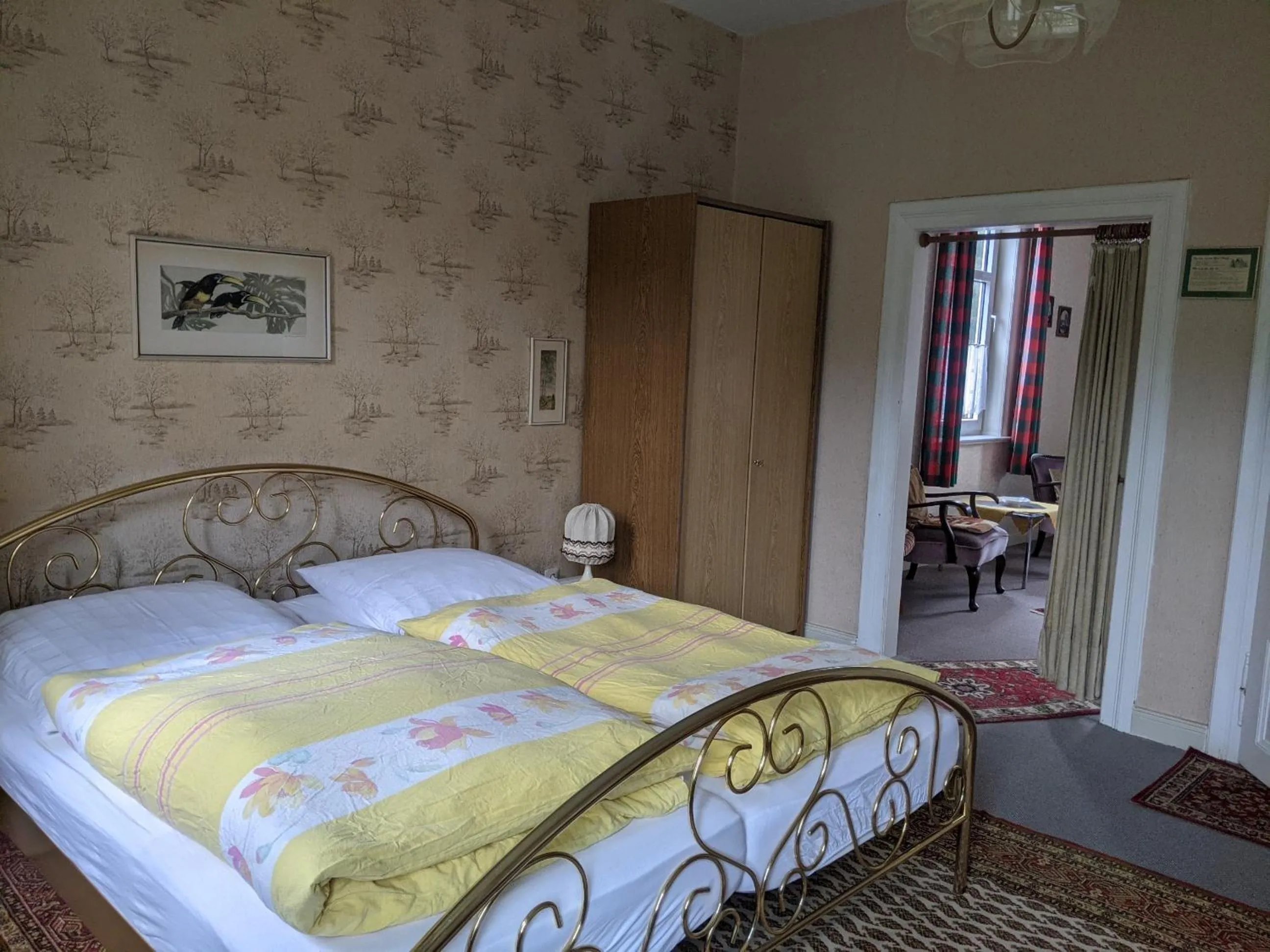 Bed in Pension Haus Martha