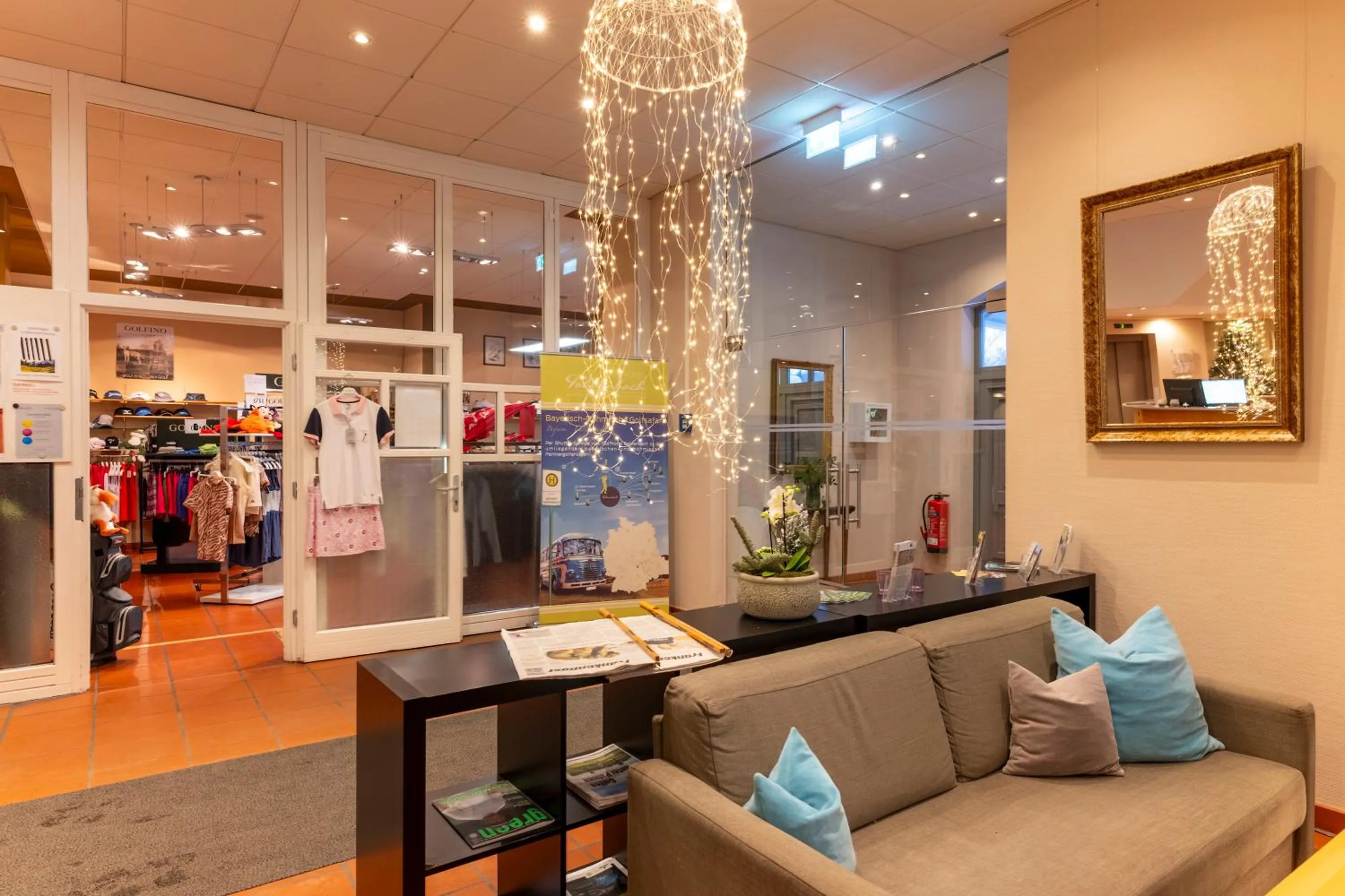 Golfcourse in Golfhotel Fahrenbach