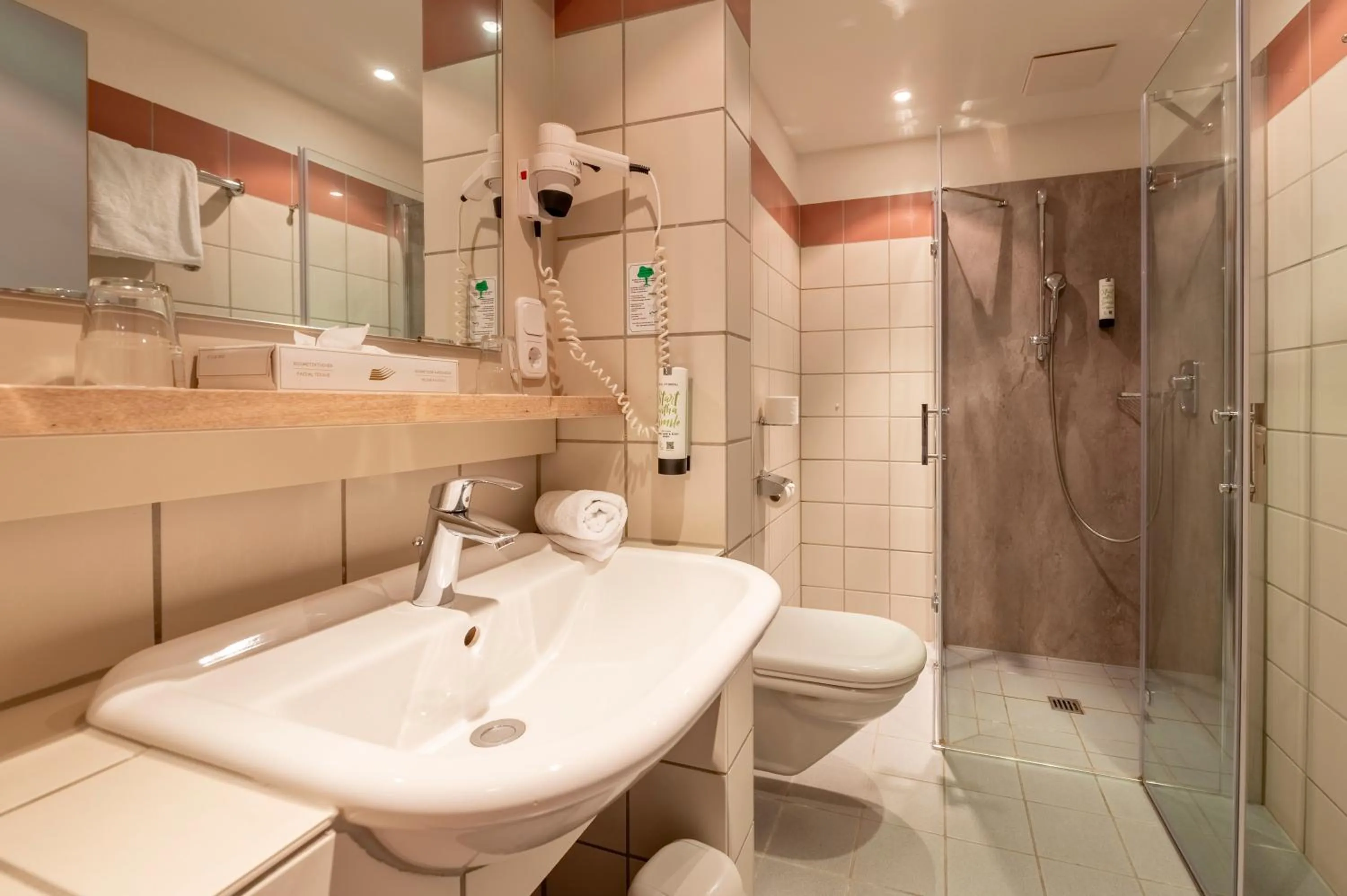 Bathroom in Golfhotel Fahrenbach