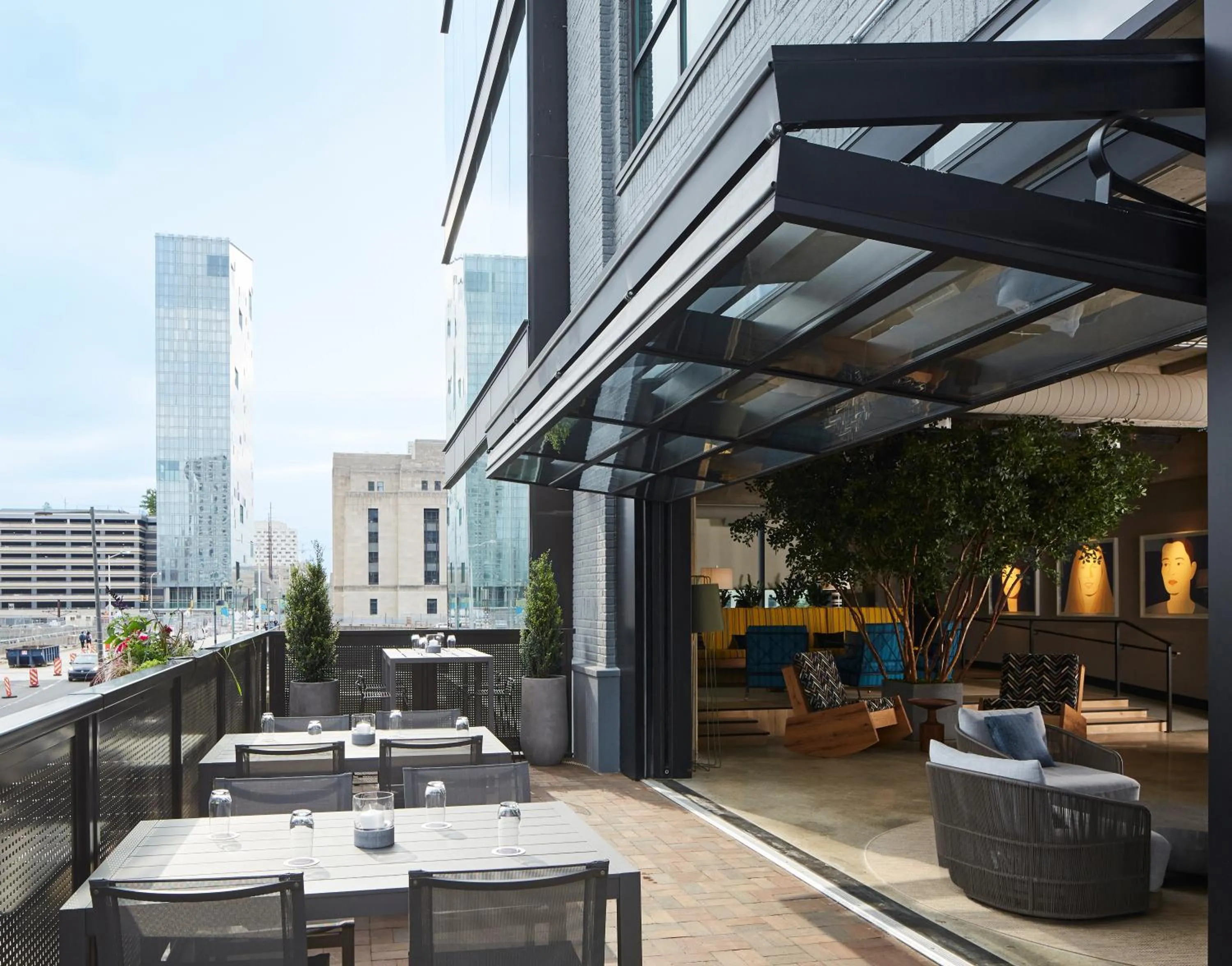 Patio in Fitler Club