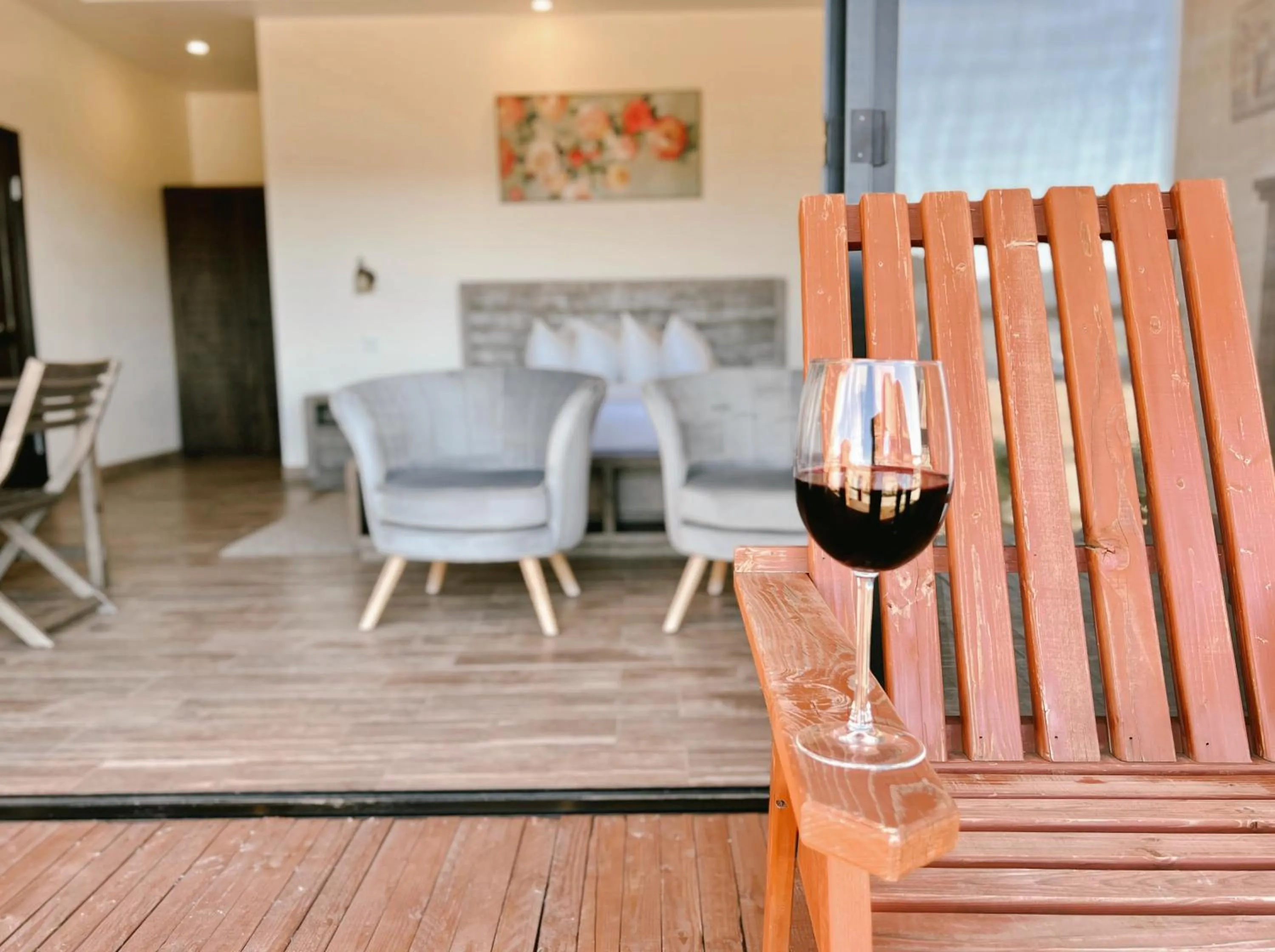 Balcony/Terrace in Entrevalle Hotel Boutique