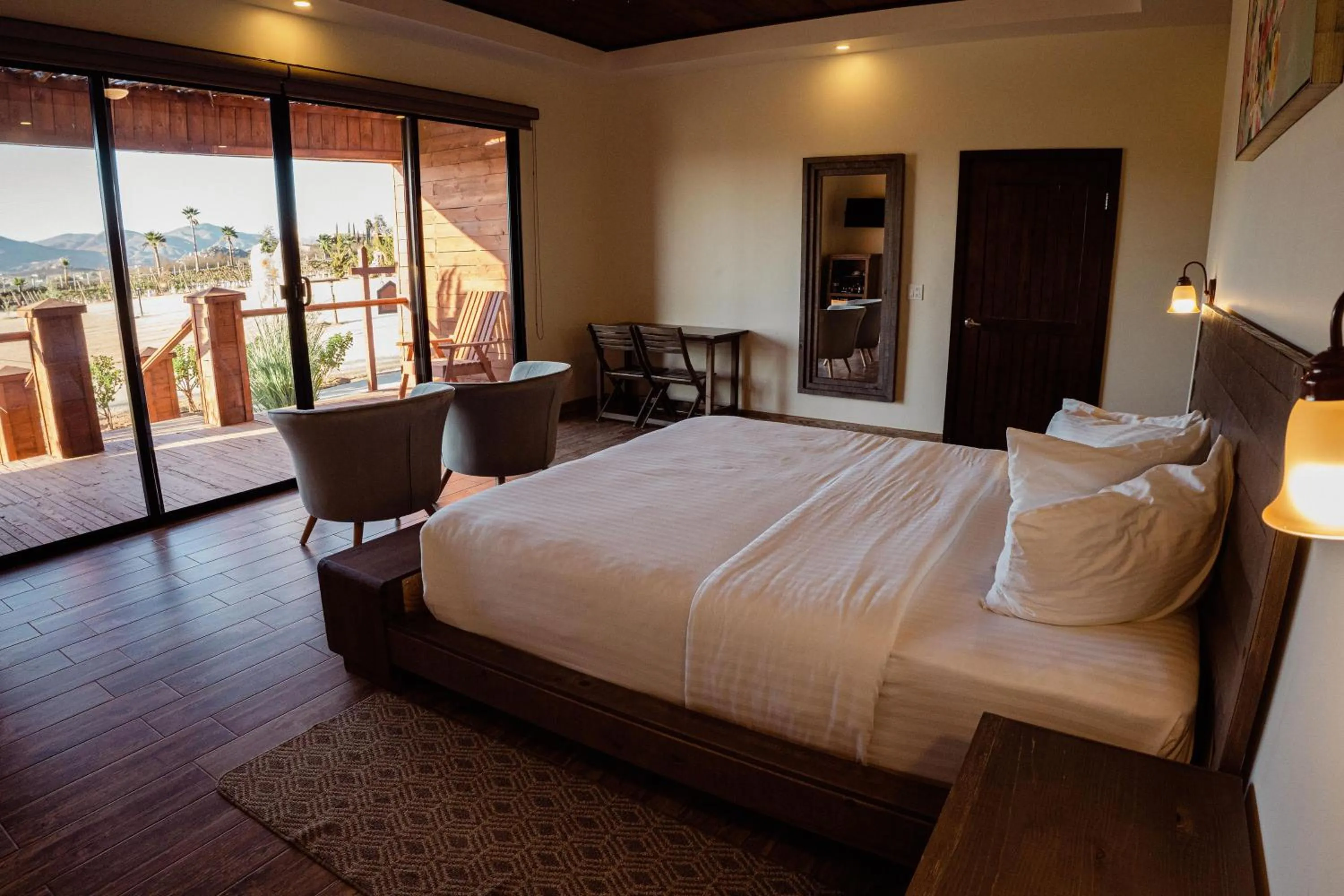 Bed in Entrevalle Hotel Boutique