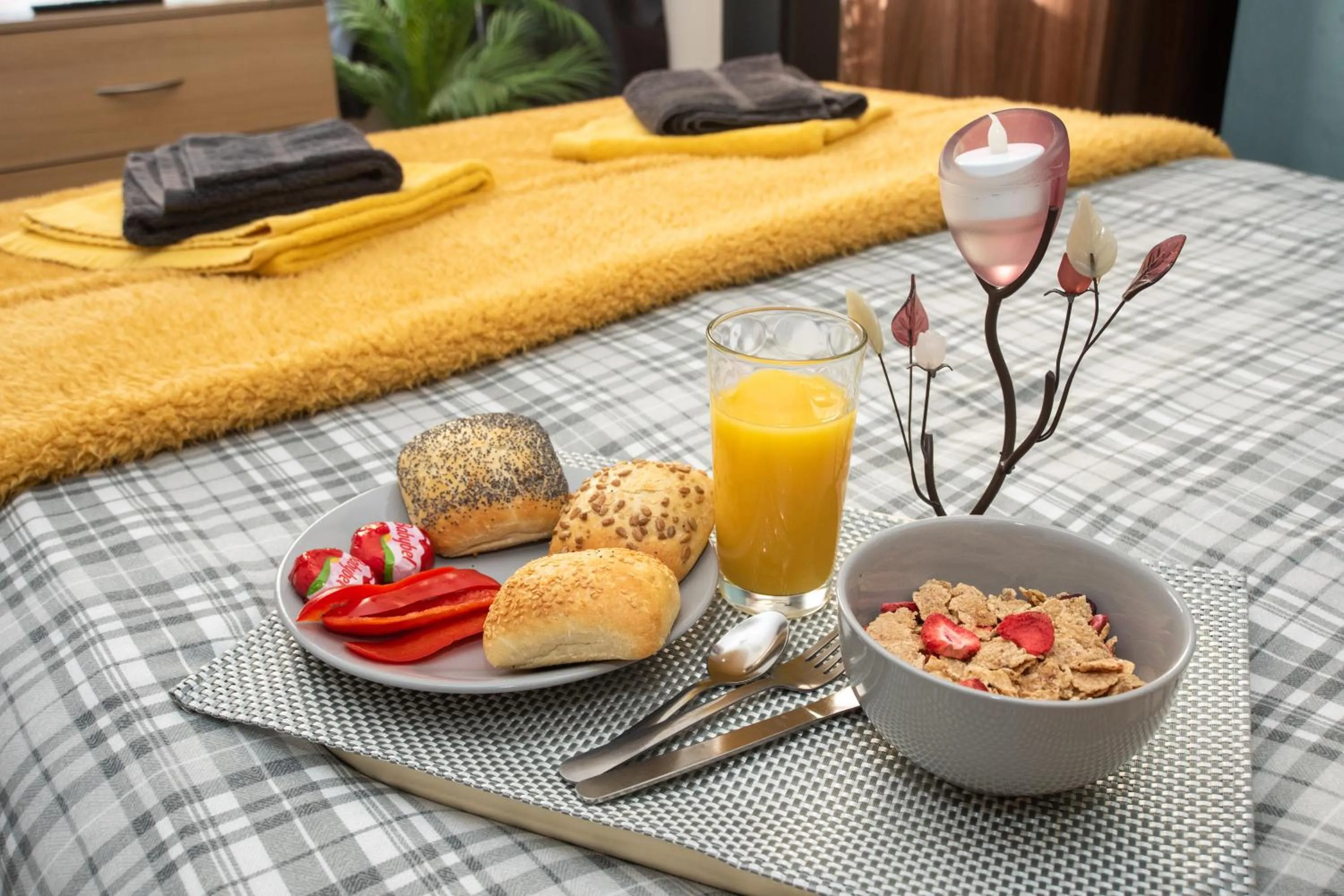 Food and drinks in Bentley House with en-suites