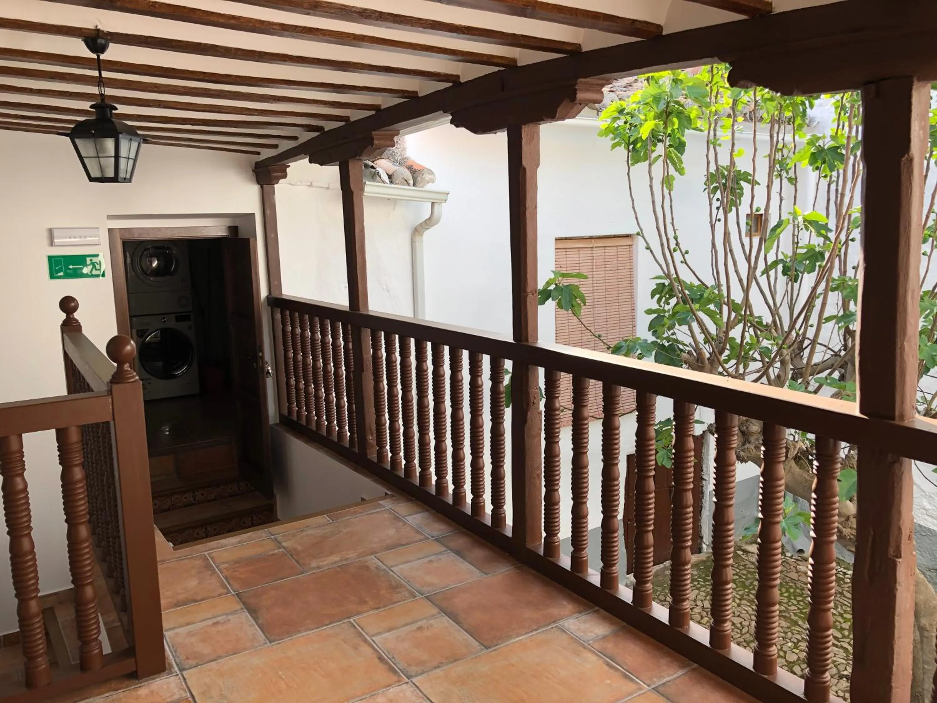 Balcony/Terrace in Alojamiento Rural La Estrella de David