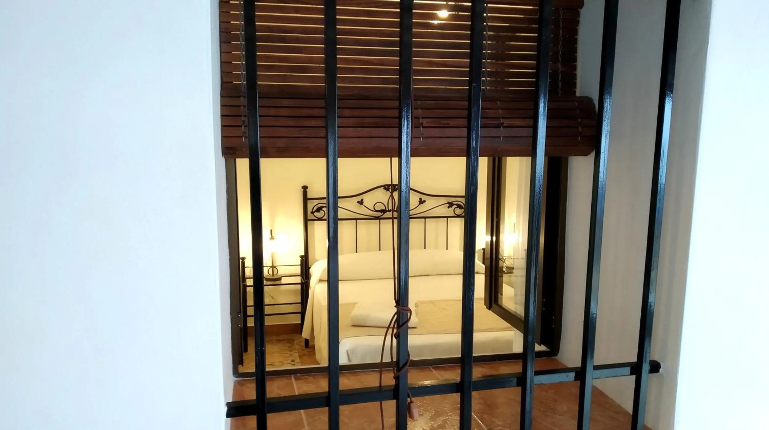 Bed in Alojamiento Rural La Estrella de David