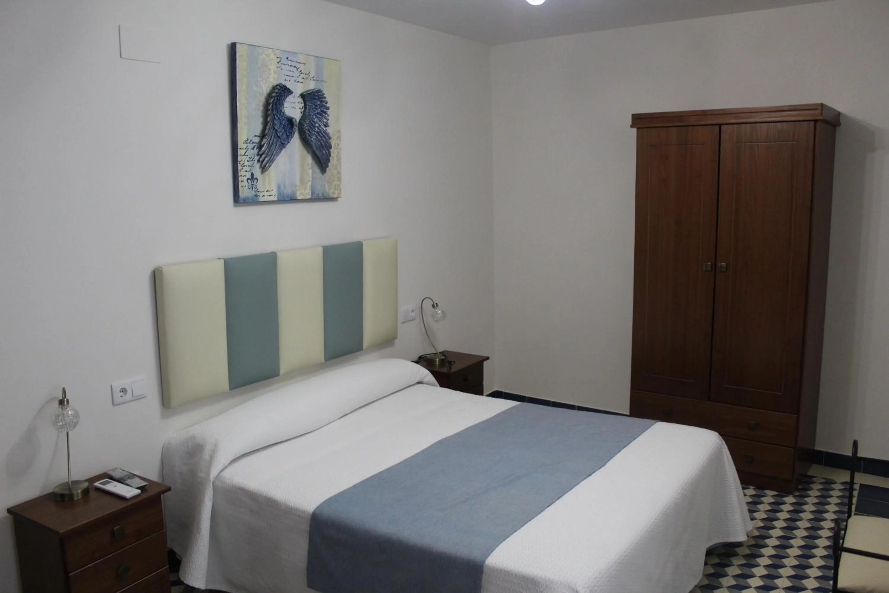 Bed in Alojamiento Rural La Estrella de David